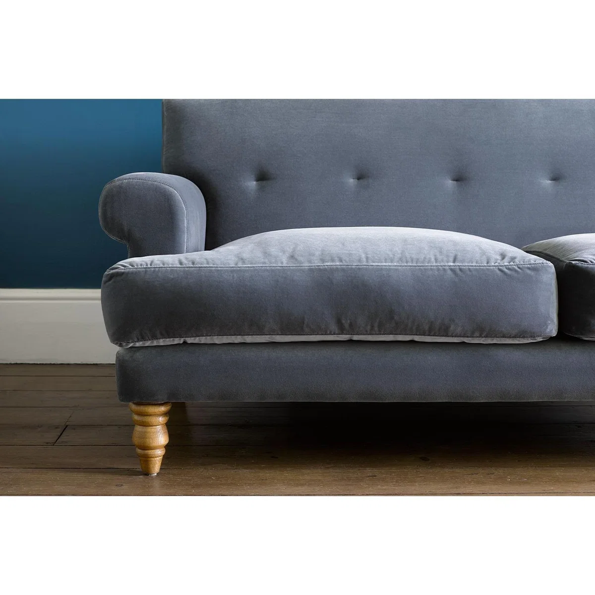 Remy 2.5 Seat Sofa in Jade Smart Velvet - sofa.com – image 5
