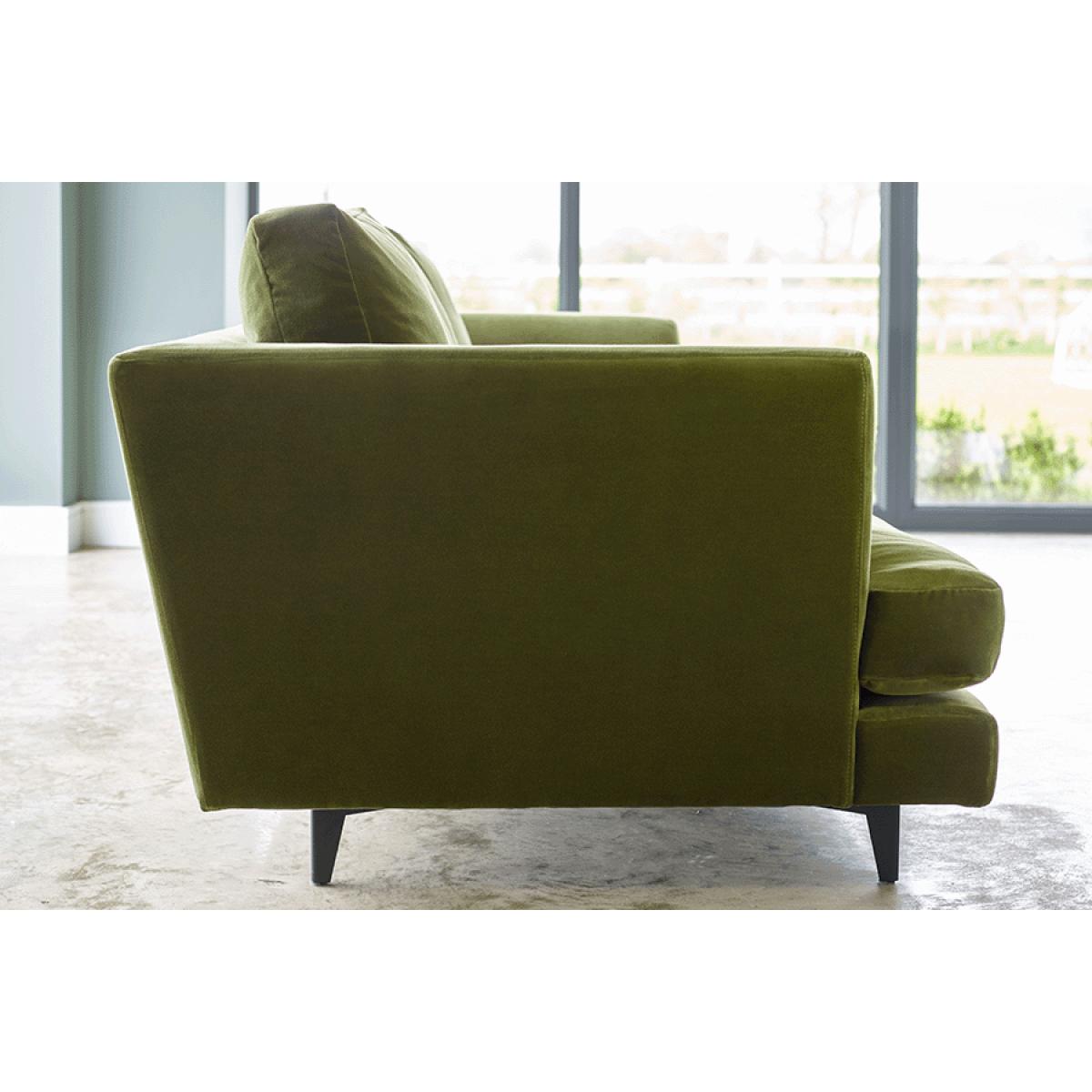 Larsen 2 Seat Sofa in Nordic Pine Hygge Chunky Weave – image 4