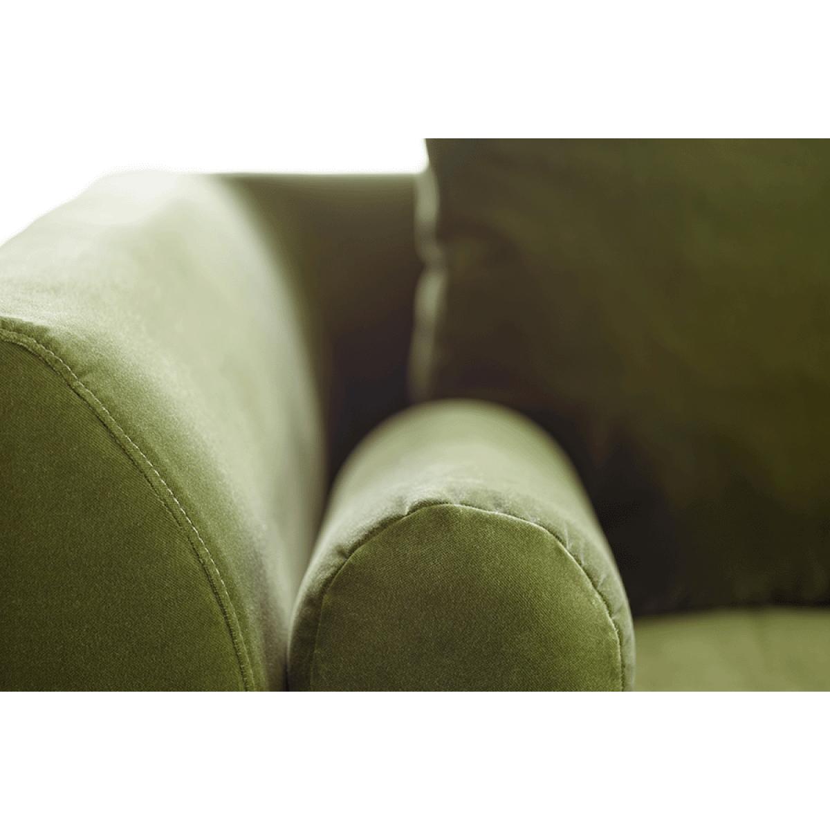 Larsen 2 Seat Sofa in Nordic Pine Hygge Chunky Weave – image 6