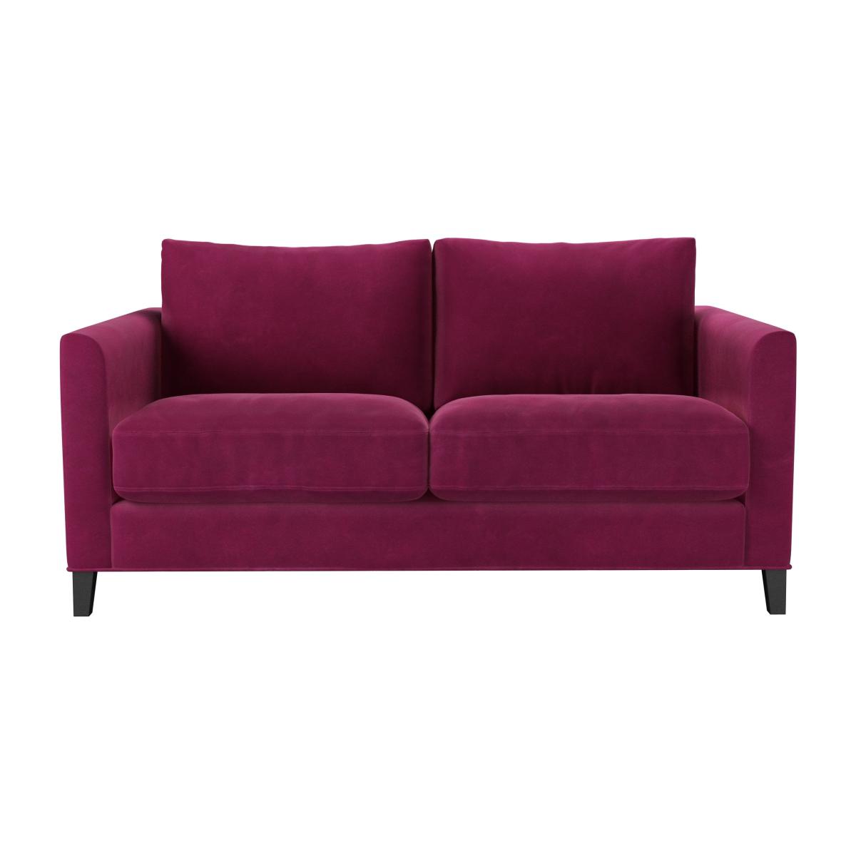 Izzy 2 Seat Sofa in Persian Rose Smart Velvet – image 1