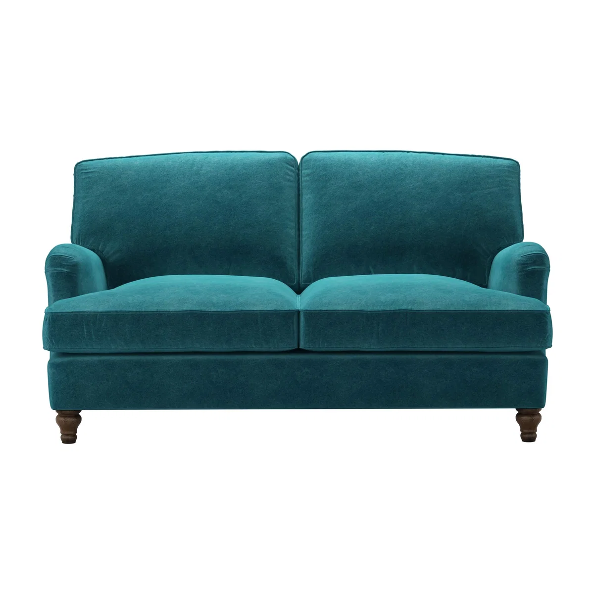 Nearly New Bluebell 2 Seat Sofabed in Neptune Smart Velvet - sofa.com – image 1