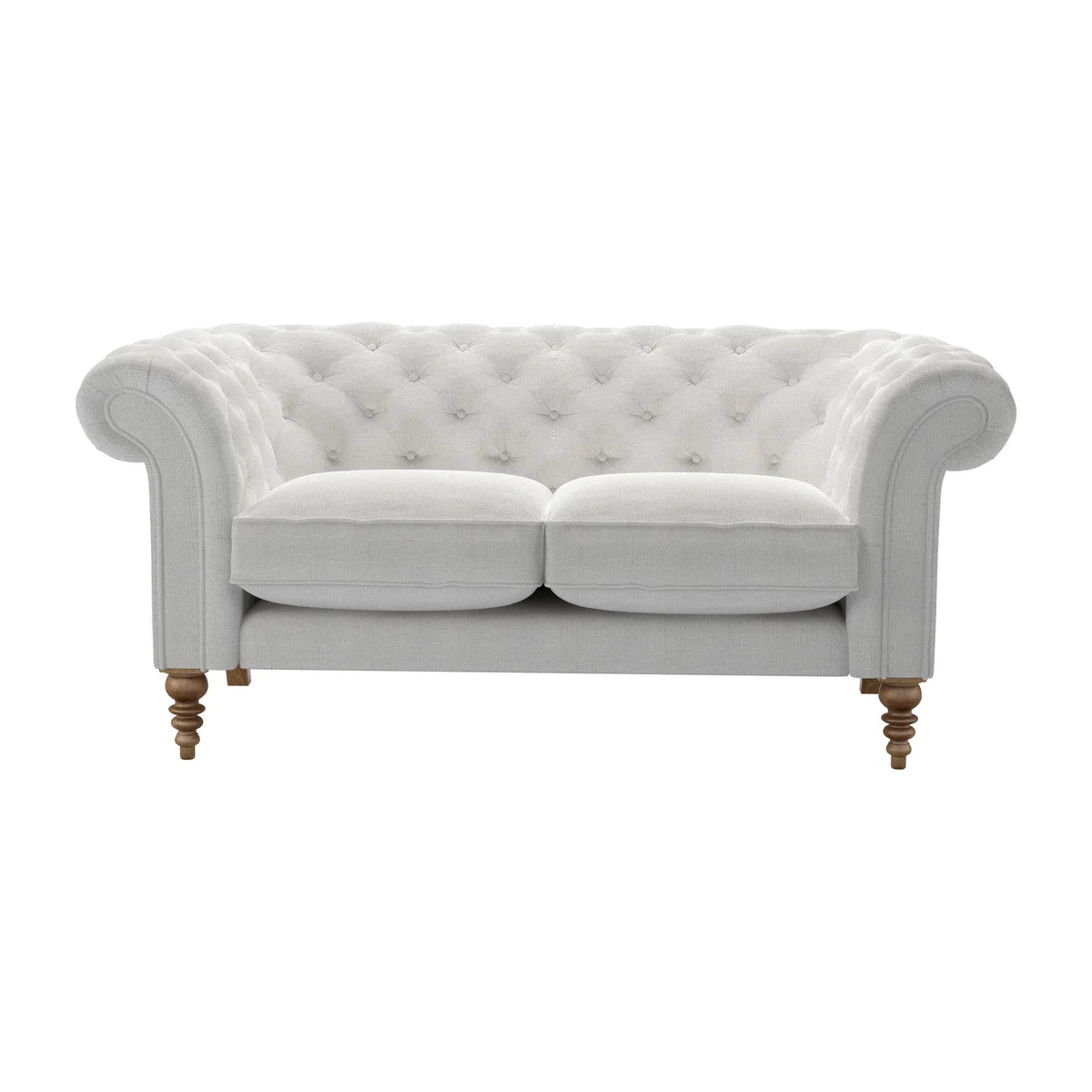 Oscar 2 Seat Sofa in Pumice House Basket Weave - sofa.com – image 1