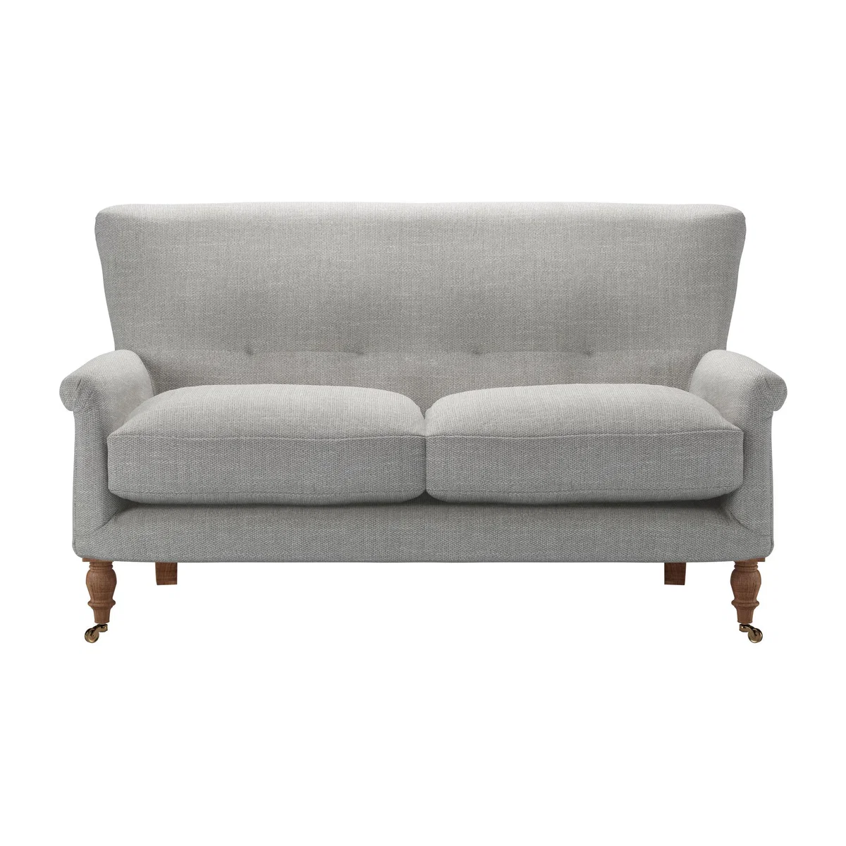 Alderney 2 Seat Sofa in Marble Silky Jacquard Weave - sofa.com – image 1