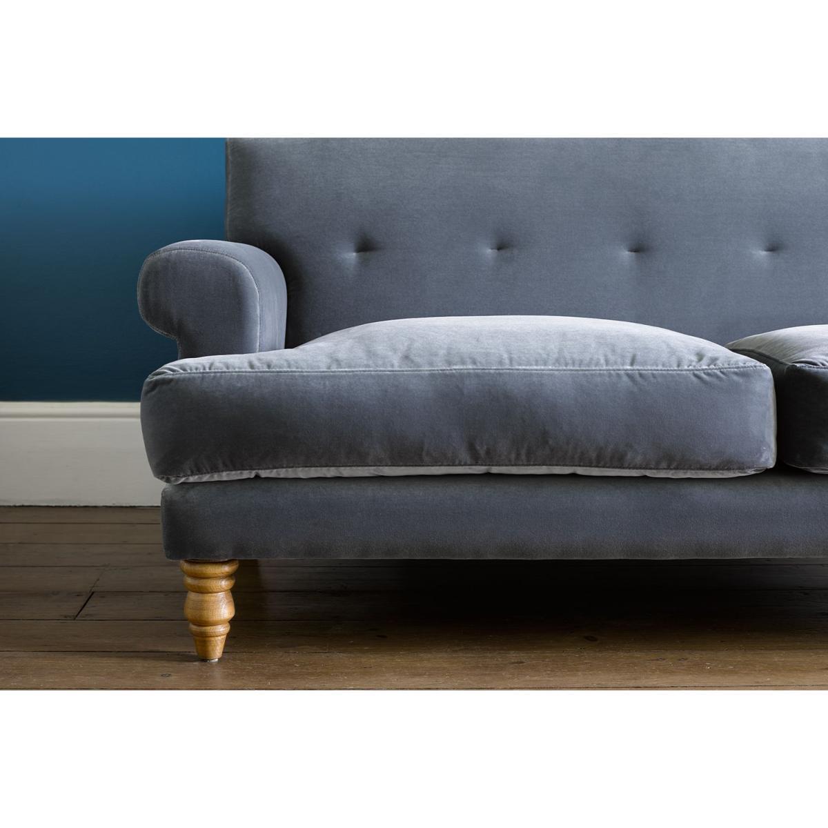 Remy 2.5 Seat Sofa in Windermere Cotton Matt Velvet - sofa.com – image 5