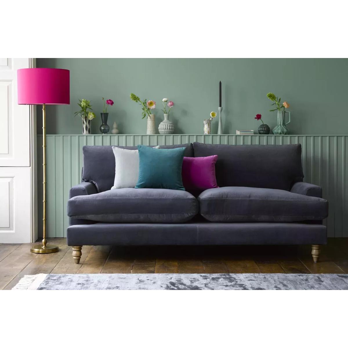 Isla 2 Seat Sofa in Raven Speckled Chenille – image 7
