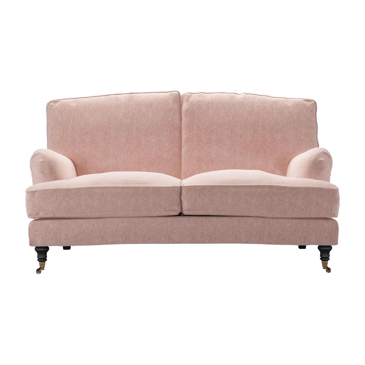 Perfectly Pristine Bluebell 2 Seat Sofa in Pavilion Pink Brushstroke - sofa.com