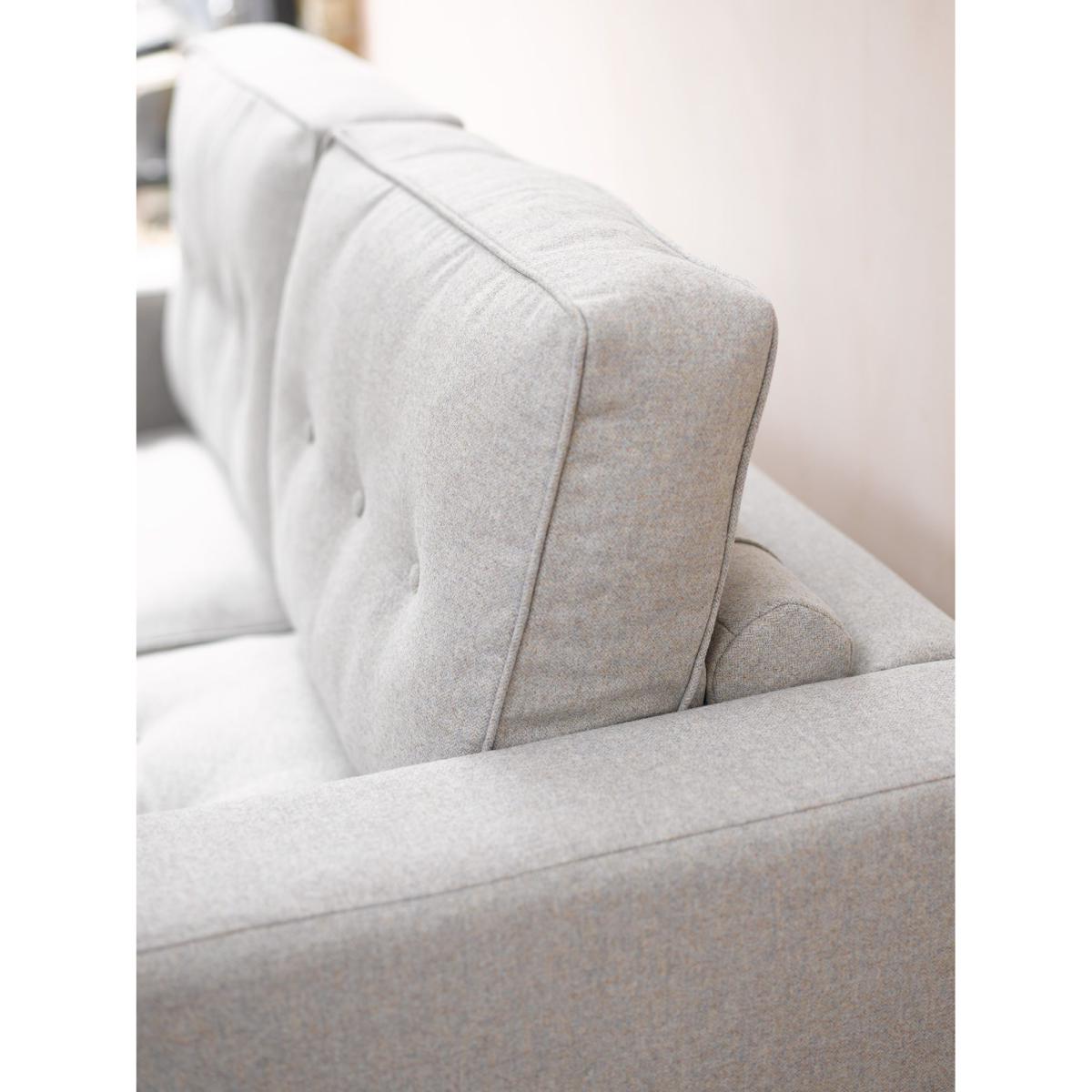 Mabel 2 Seat Sofa in Grey Marl Highland Tweed - sofa.com – image 6