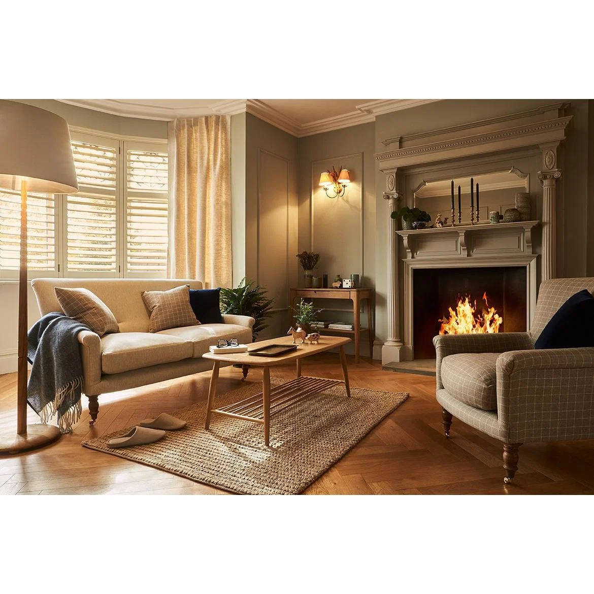 Alderney 2 Seat Sofa in Shearling Hygge Chunky Weave – image 7