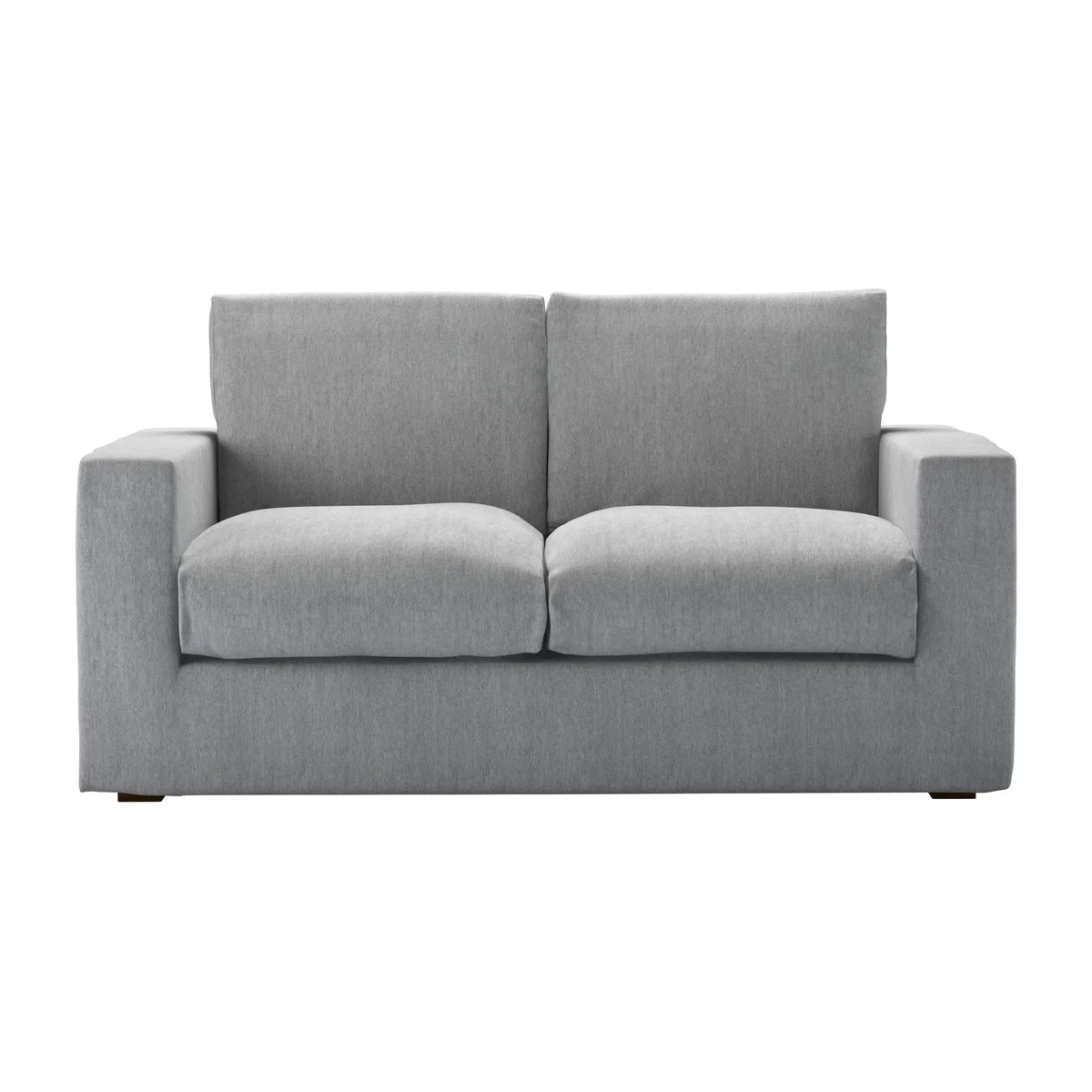 Stella 2 Seat Sofa in Goodwin Grey Sandgate - sofa.com