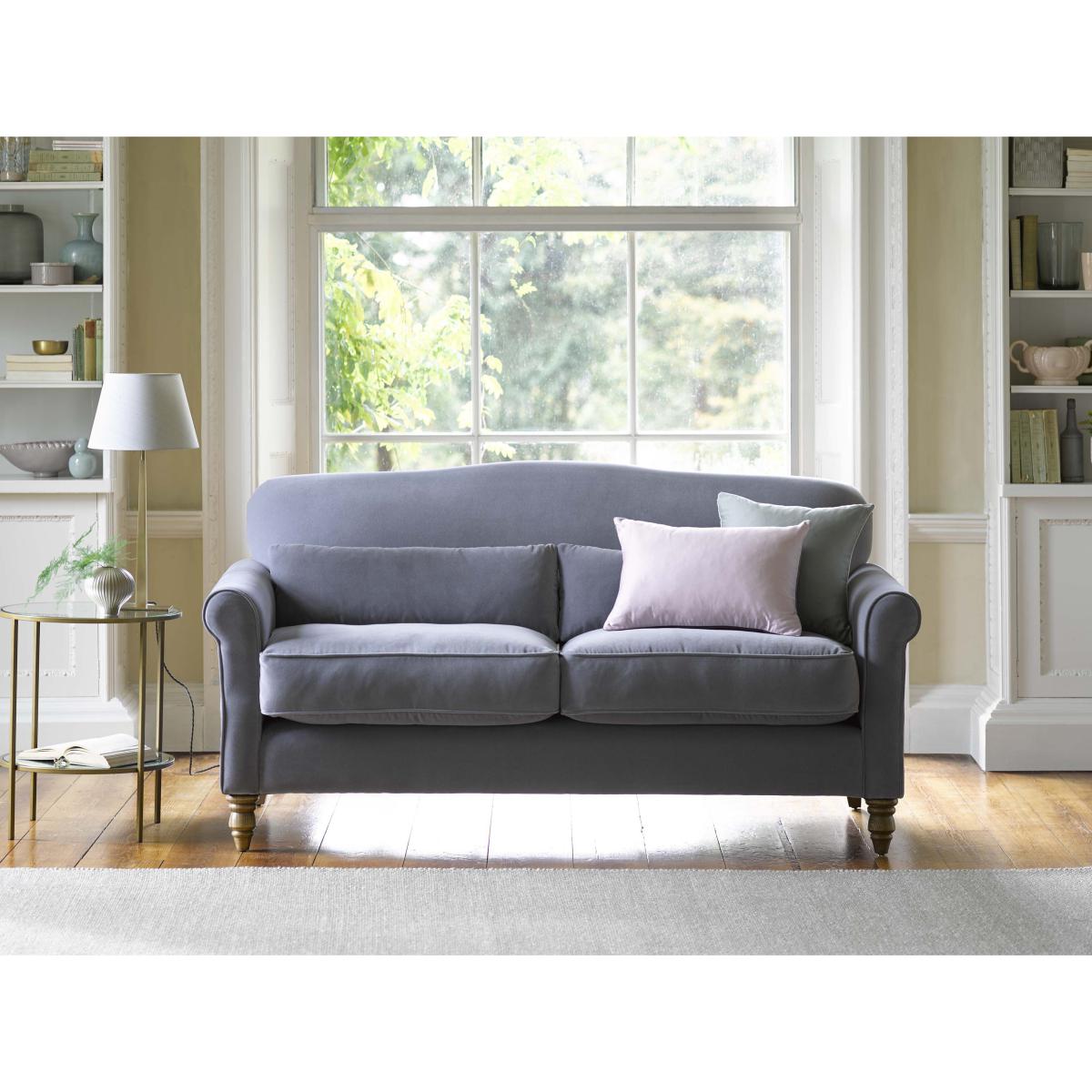 Dahlia 2.5 Seat Sofa in Sealion Smart Cotton - sofa.com – image 2