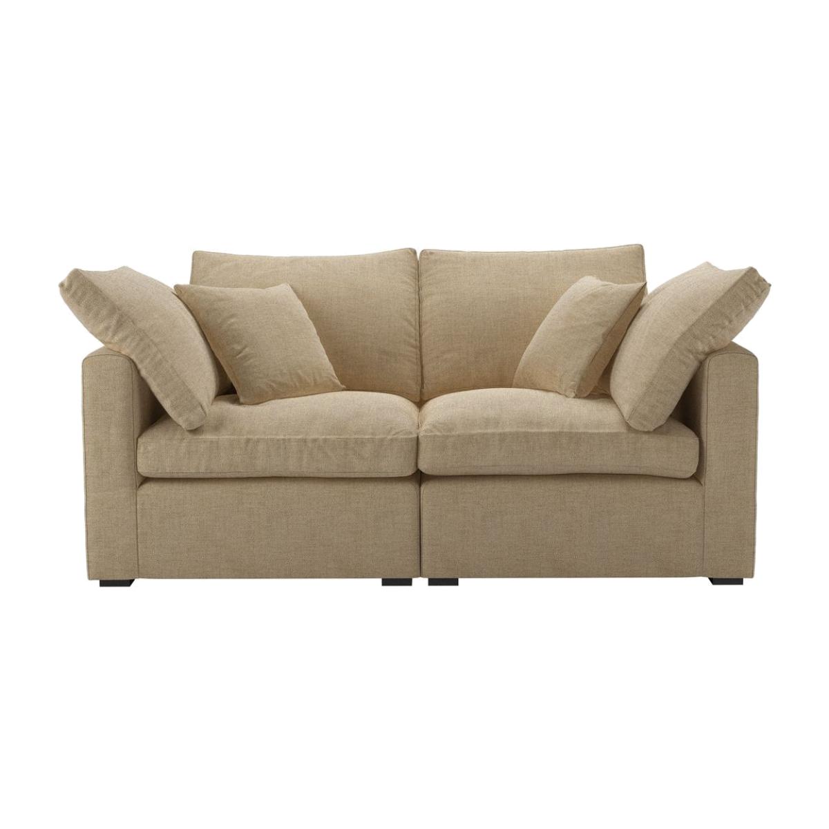 Long Island Slim 2 Seat Sofa in Nordic Pine Hygge Chunky Weave – image 1
