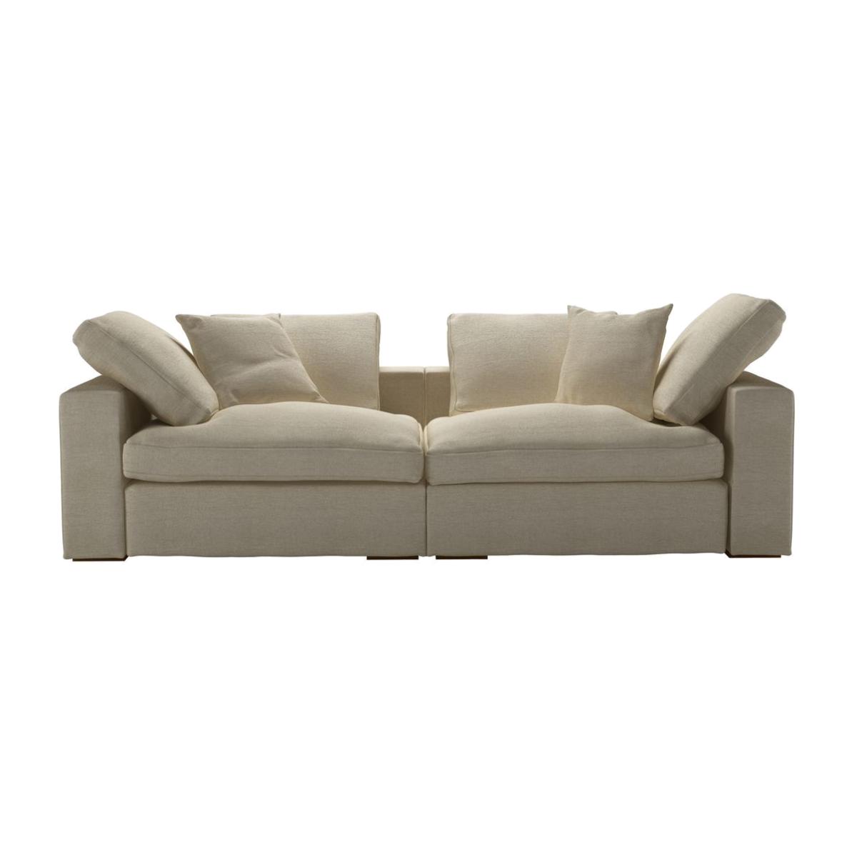 Long Island 2 Seat Sofa in Pampas Hygge Smart Linen – image 1