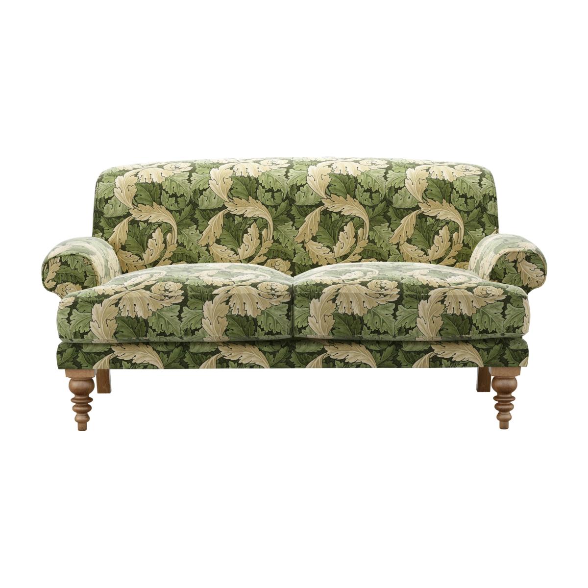 Saturday 2 Seat Sofa in Acanthus Velvet Nettle – image 1