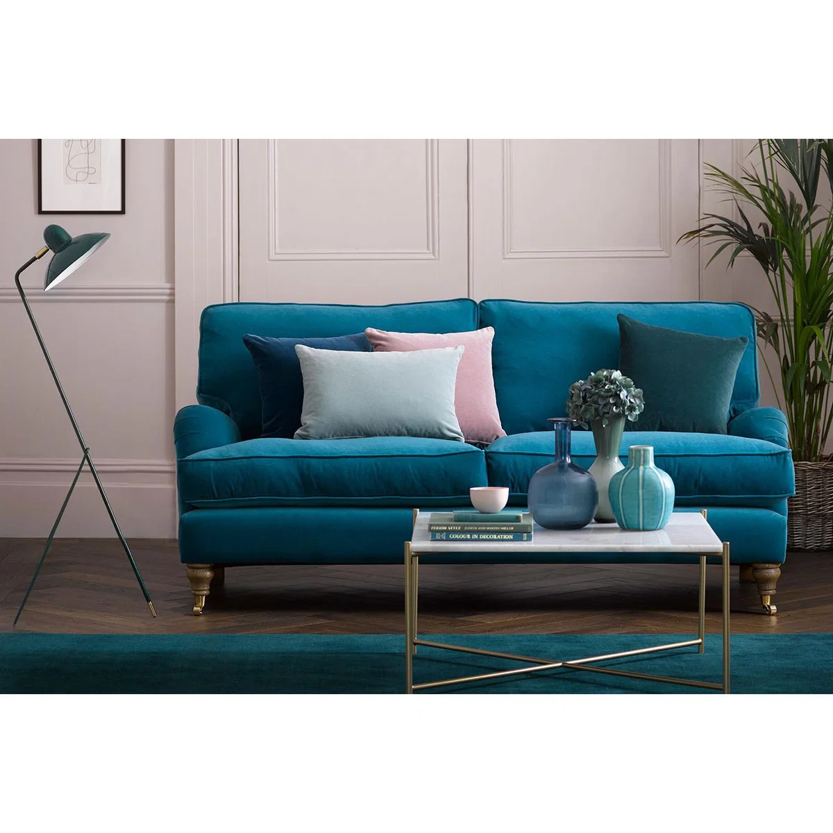Bluebell 2.5 Seat Sofa (breaks down) in Wells Norfolk Cotton - sofa.com – image 2
