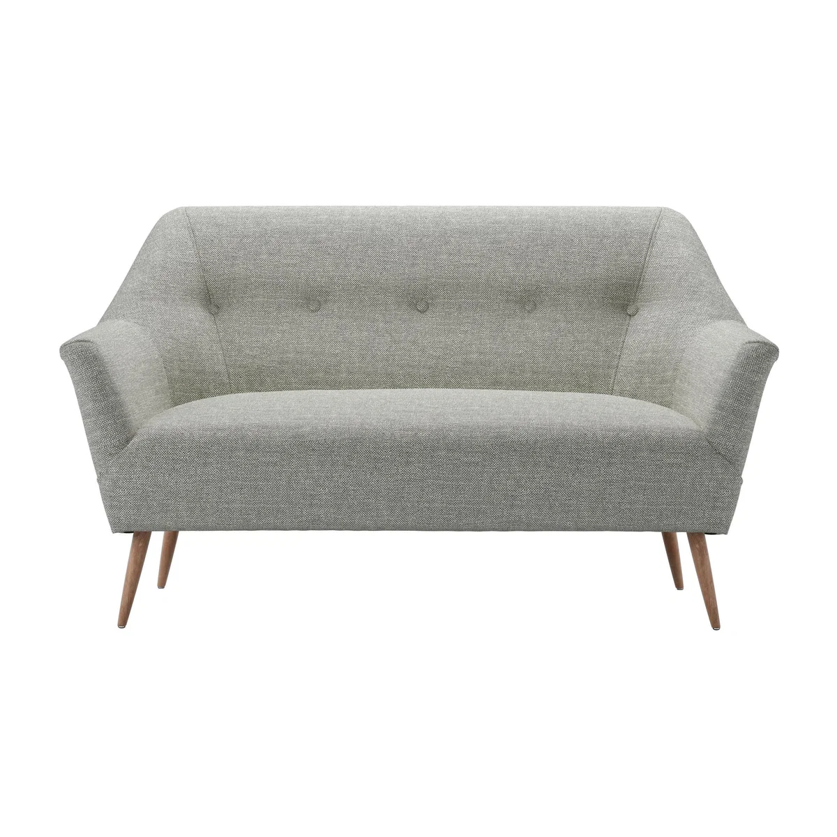Minnie 2 Seat Sofa in Grey Marl Highland Tweed - sofa.com – image 1