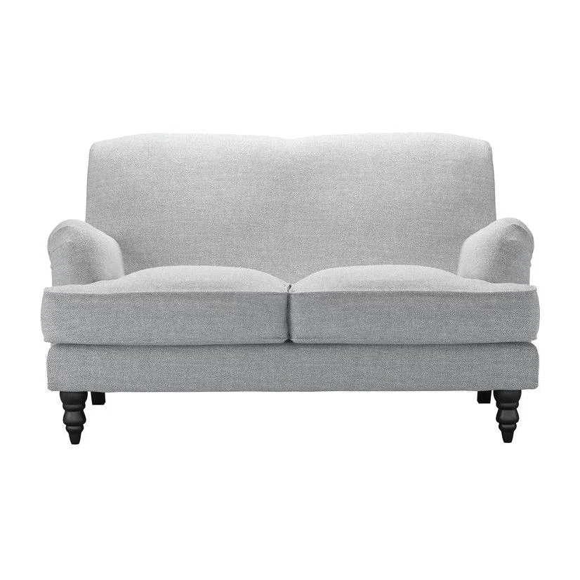 Snowdrop 2 Seat Sofa (breaks down) in Frost Highland Tweed - sofa.com – image 1