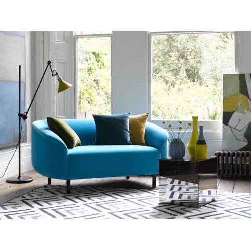 Grayson Two Seat Sofa in Frost Highland Tweed - sofa.com – image 2