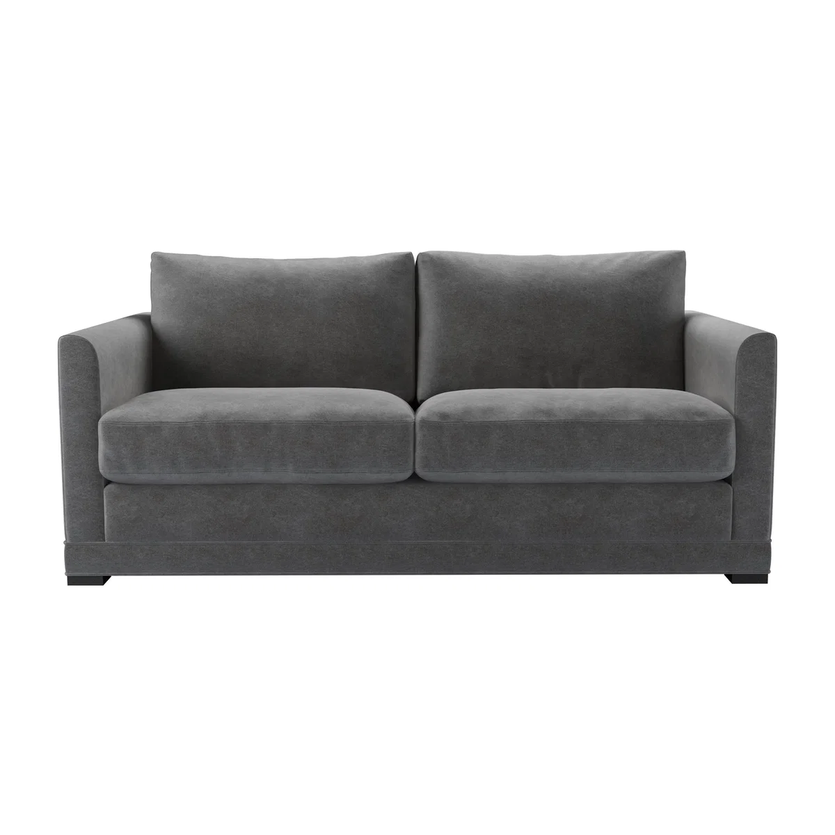 Aissa 2.5 Seat Sofabed in Earl Grey Smart Velvet - sofa.com – image 1
