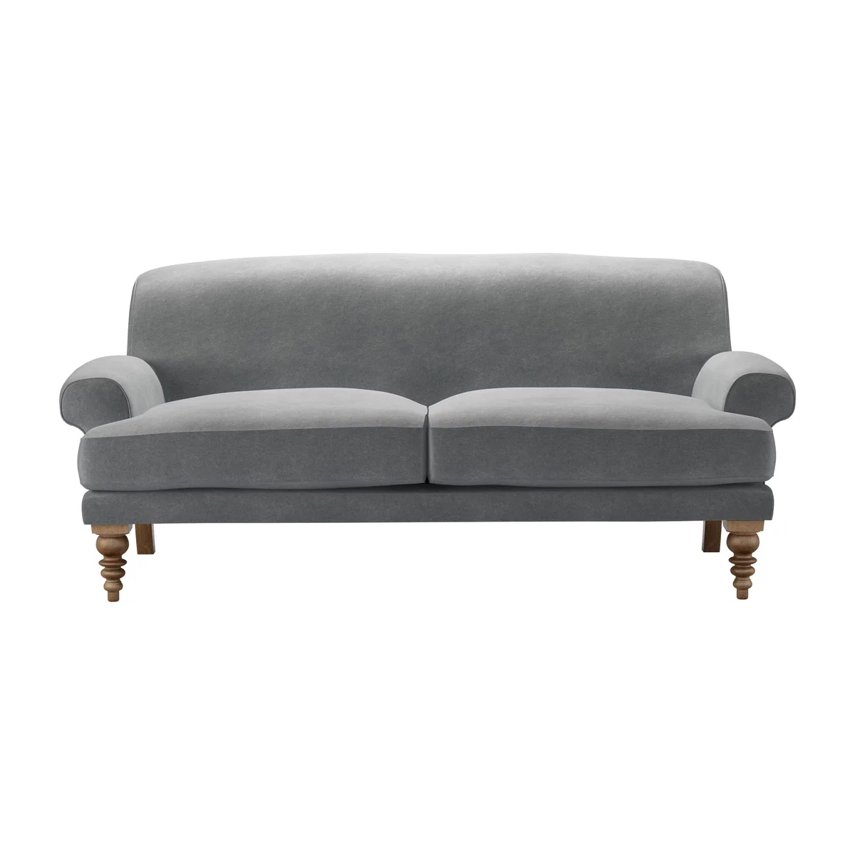 Saturday 2.5 Seat Sofa (breaks down) in Thatch Smart Velvet - sofa.com – image 1