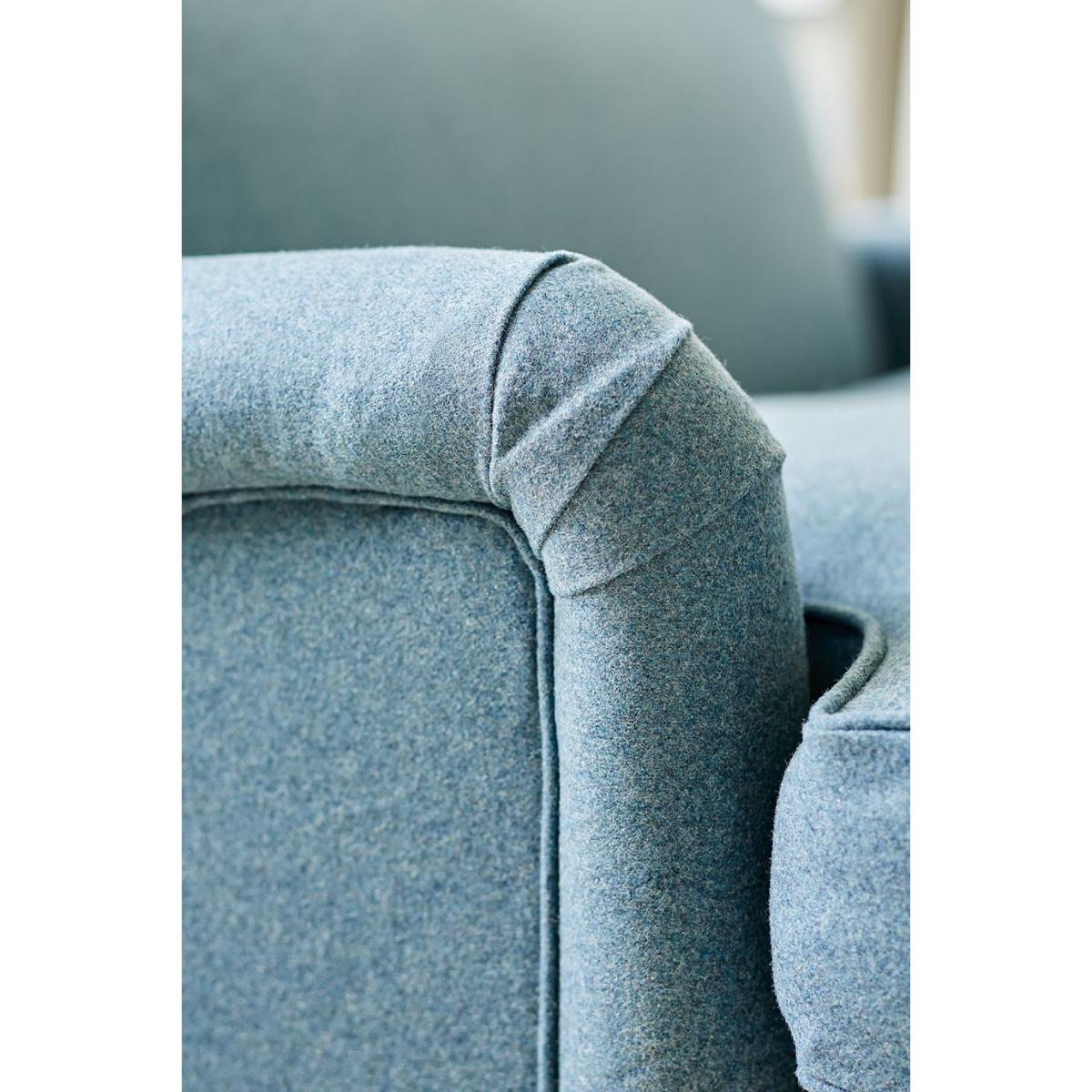 Perfectly Pristine Snowdrop 2 Seat Sofa in Blickling Norfolk Cotton - sofa.com – image 4