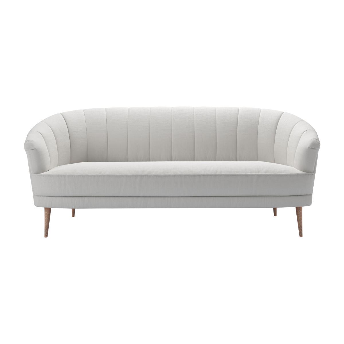 Harper 2.5 Seat Sofa in Alabaster Brushed Linen Cotton - sofa.com – image 1