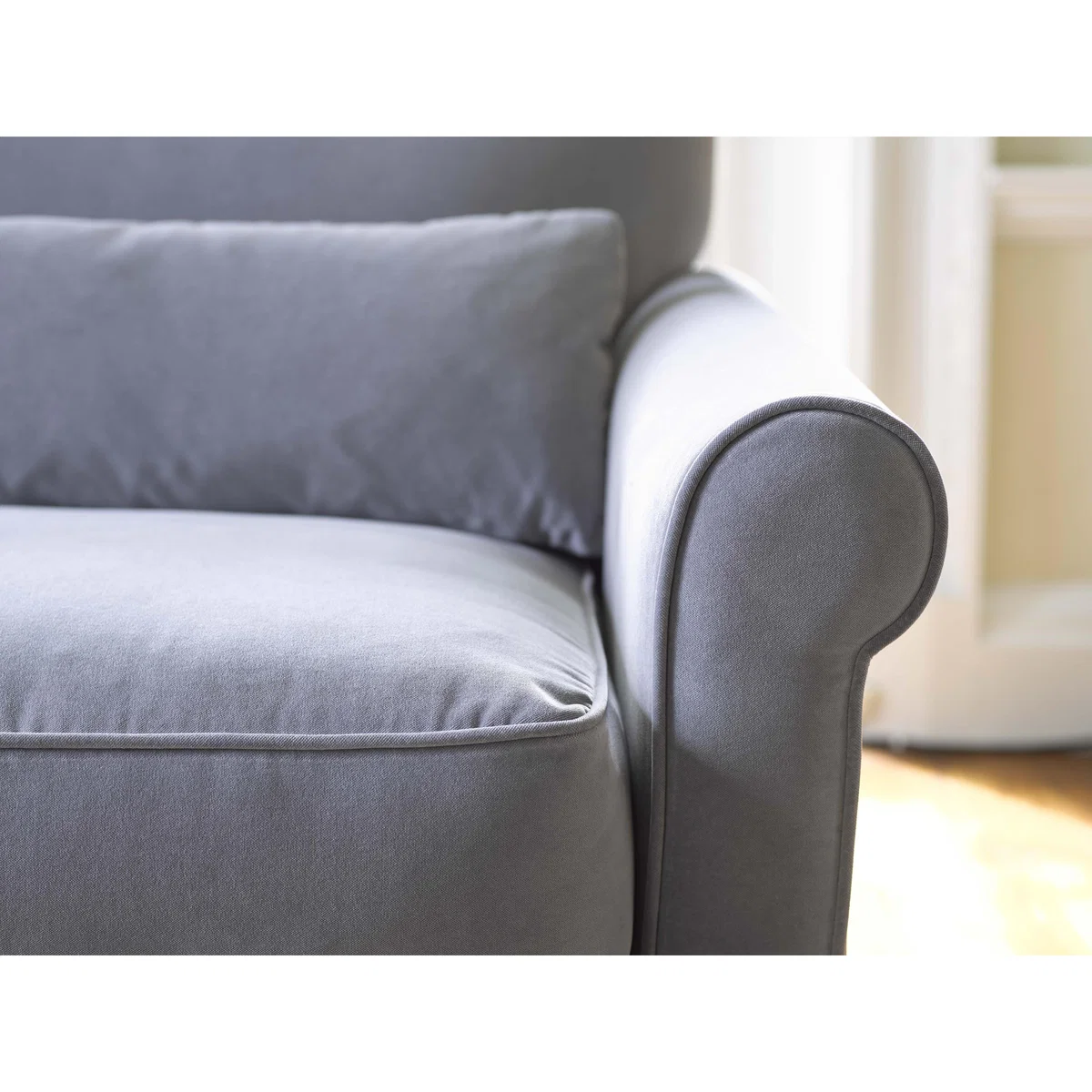 Dahlia 2.5 Seat Sofa in Battleship Grey Smart Cotton - sofa.com – image 5