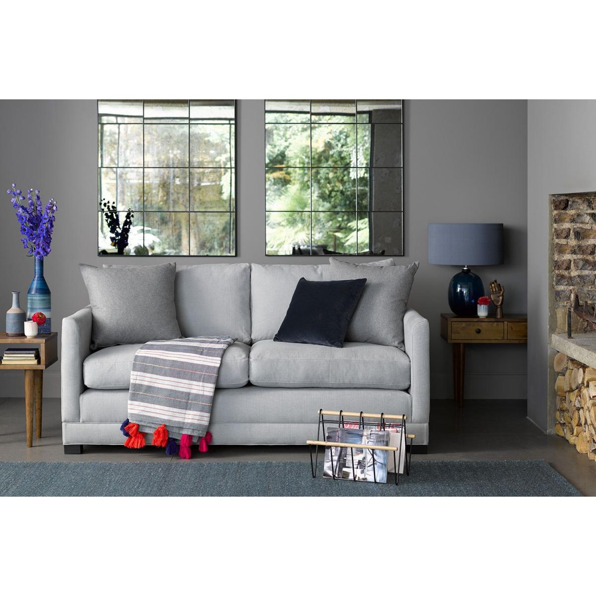 Aissa 2 Seat Sofa in Flint Vermeer Linen - sofa.com – image 3