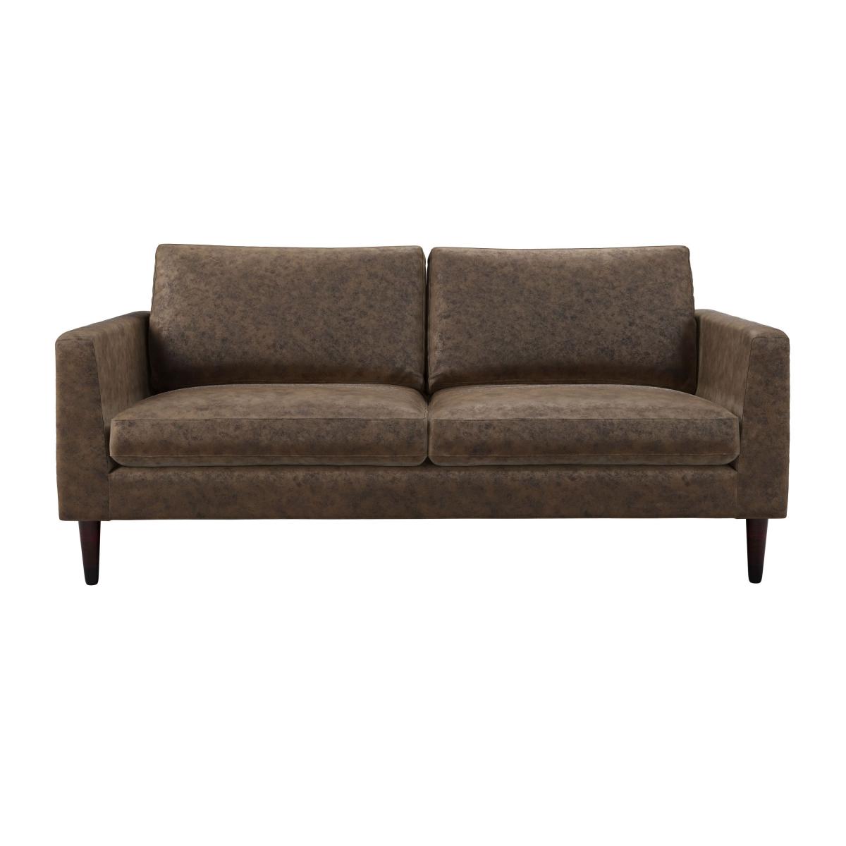 Jude 2 Seat Sofa in Ash Faux Leather – image 2