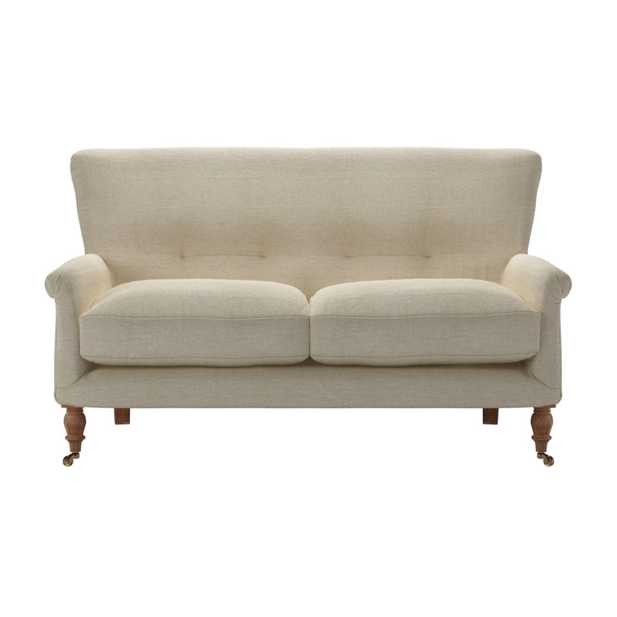 Alderney 2 Seat Sofa in Pampas Hygge Smart Linen – image 1