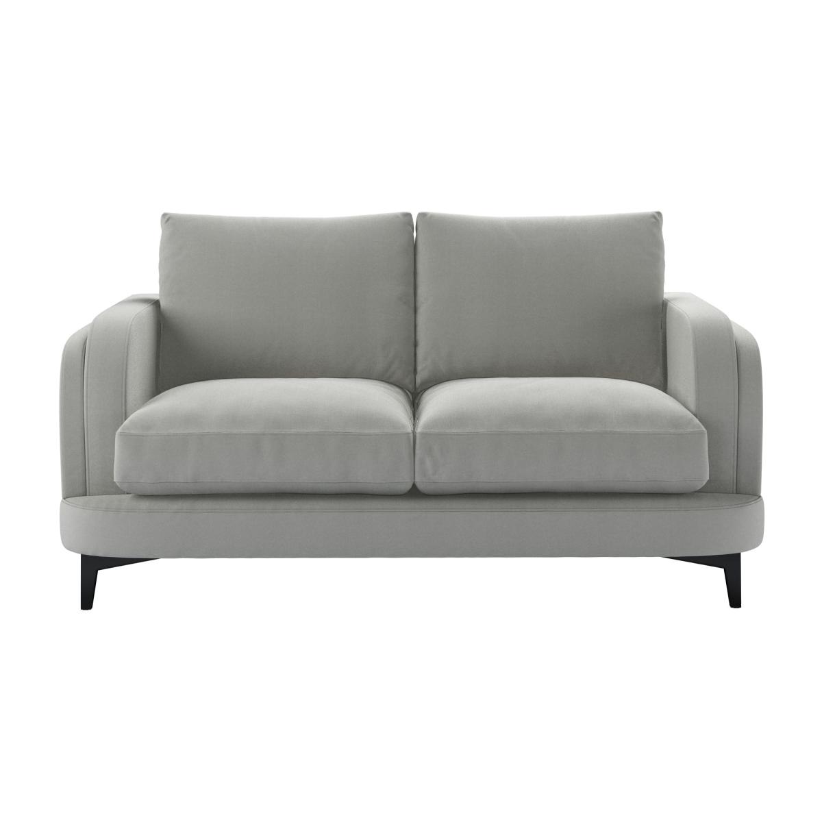 Boston Curved Arm 2 Seat Sofa in Wishing Well Organic Smart Cotton – image 1
