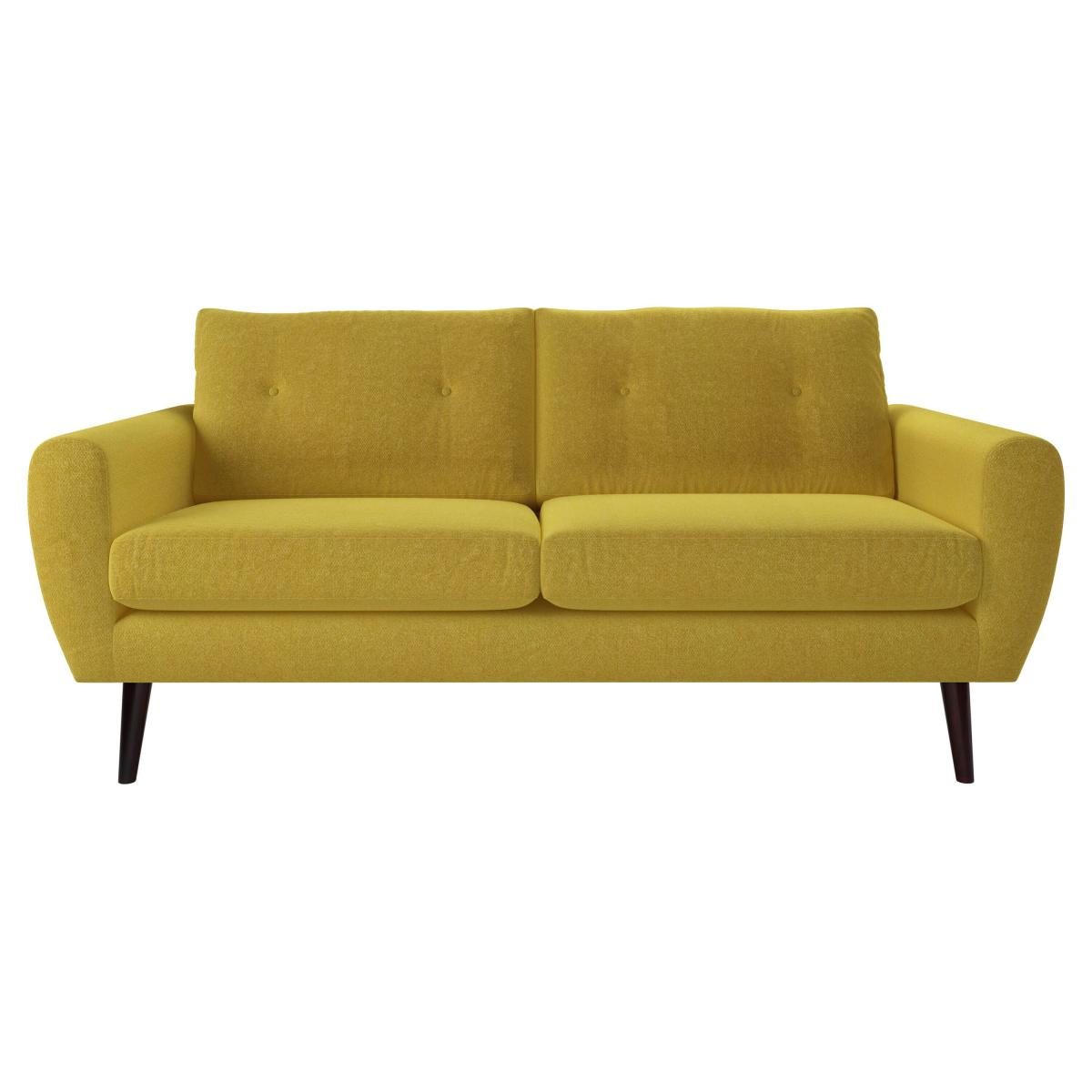 Jack 2 Seat Sofa in Yellow Soft Textured – image 2