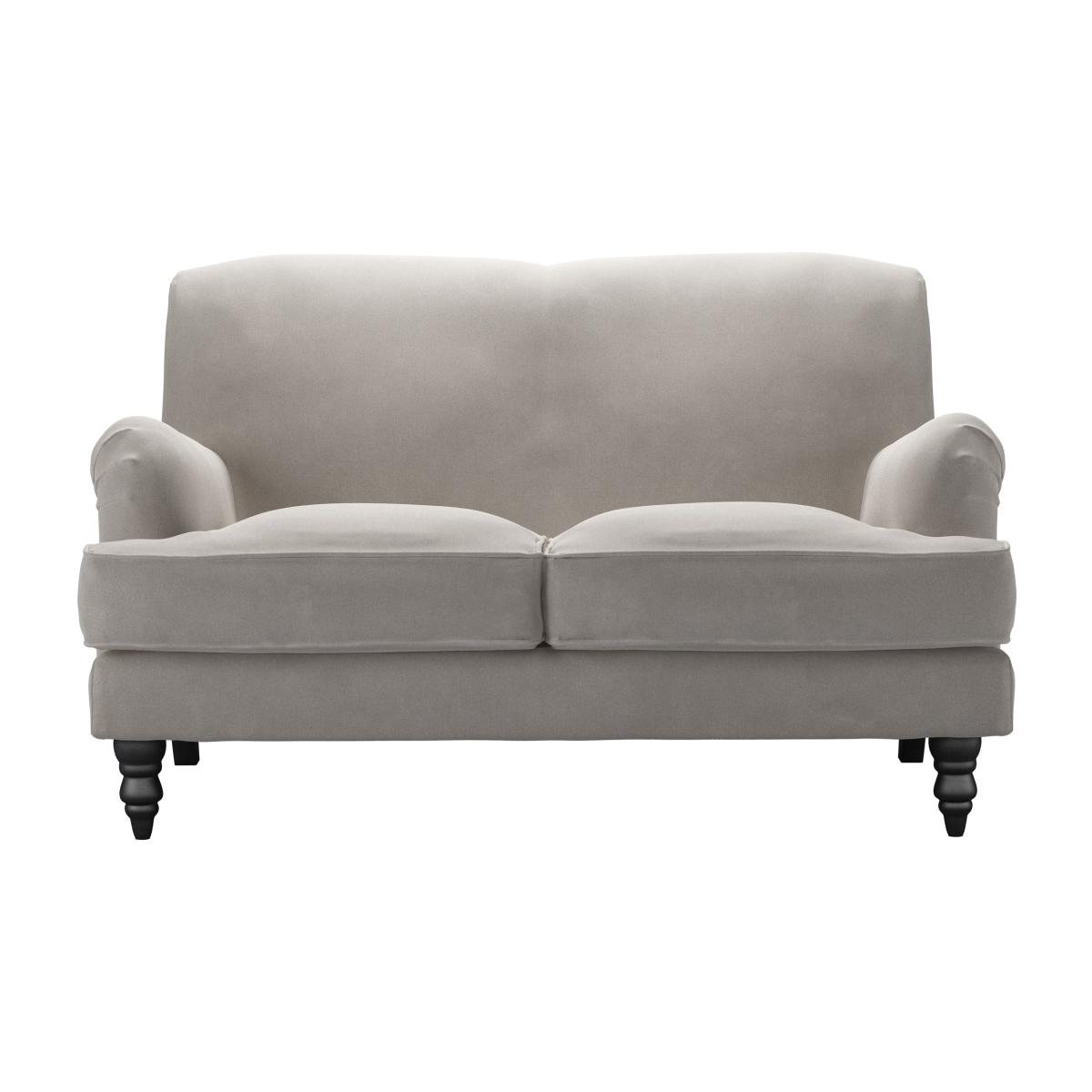 Snowdrop 2 Seat Sofa in Nimbus Aquaclean Clever Velvet – image 1