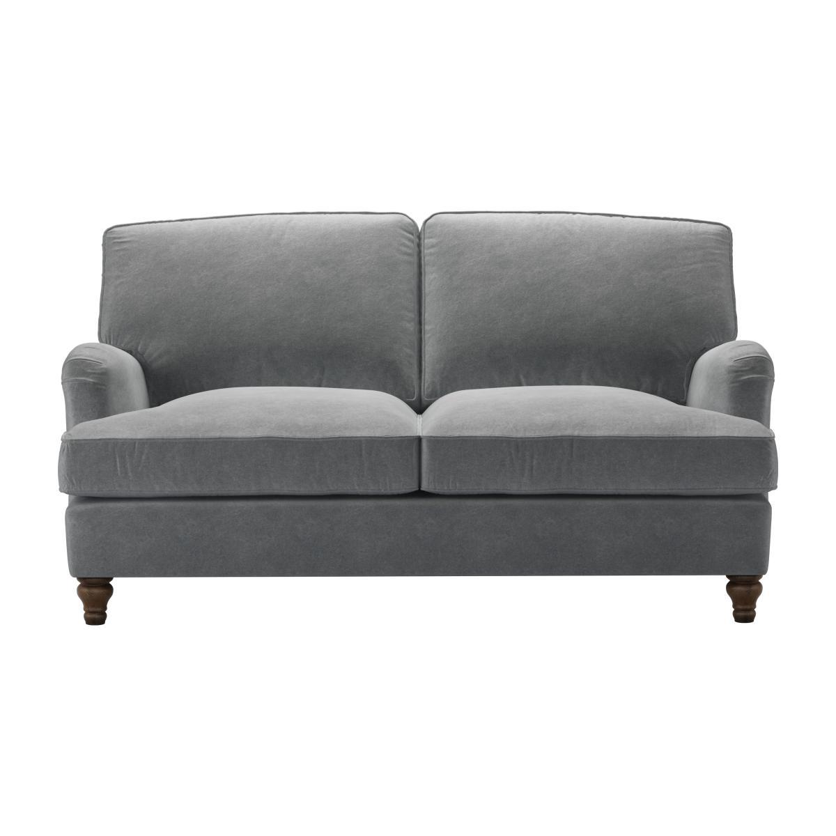 Bluebell 2 Seat Sofa Bed in Thatch Smart Velvet - sofa.com – image 1