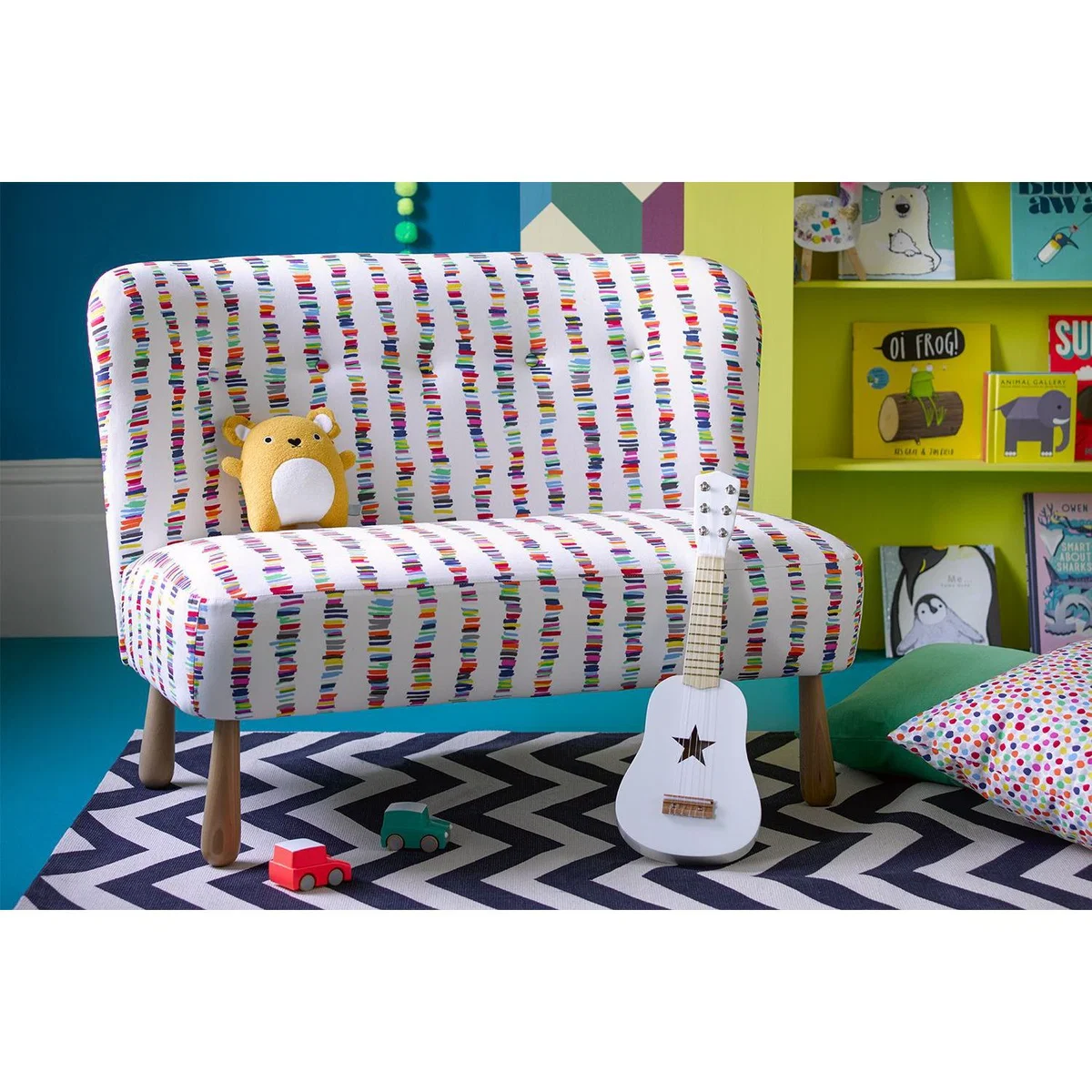 Alfie Mini Two Seat Sofa in Taupe Brushed Linen Cotton - sofa.com – image 3