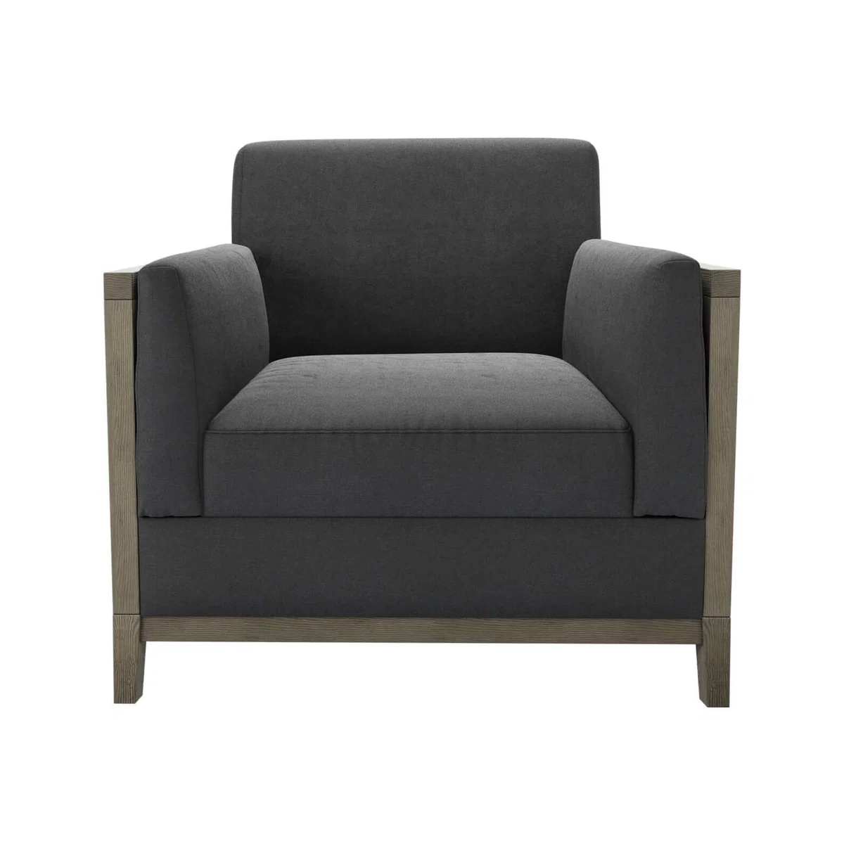 Chester Armchair in Arctic Seal Easy Cotton - sofa.com – image 1