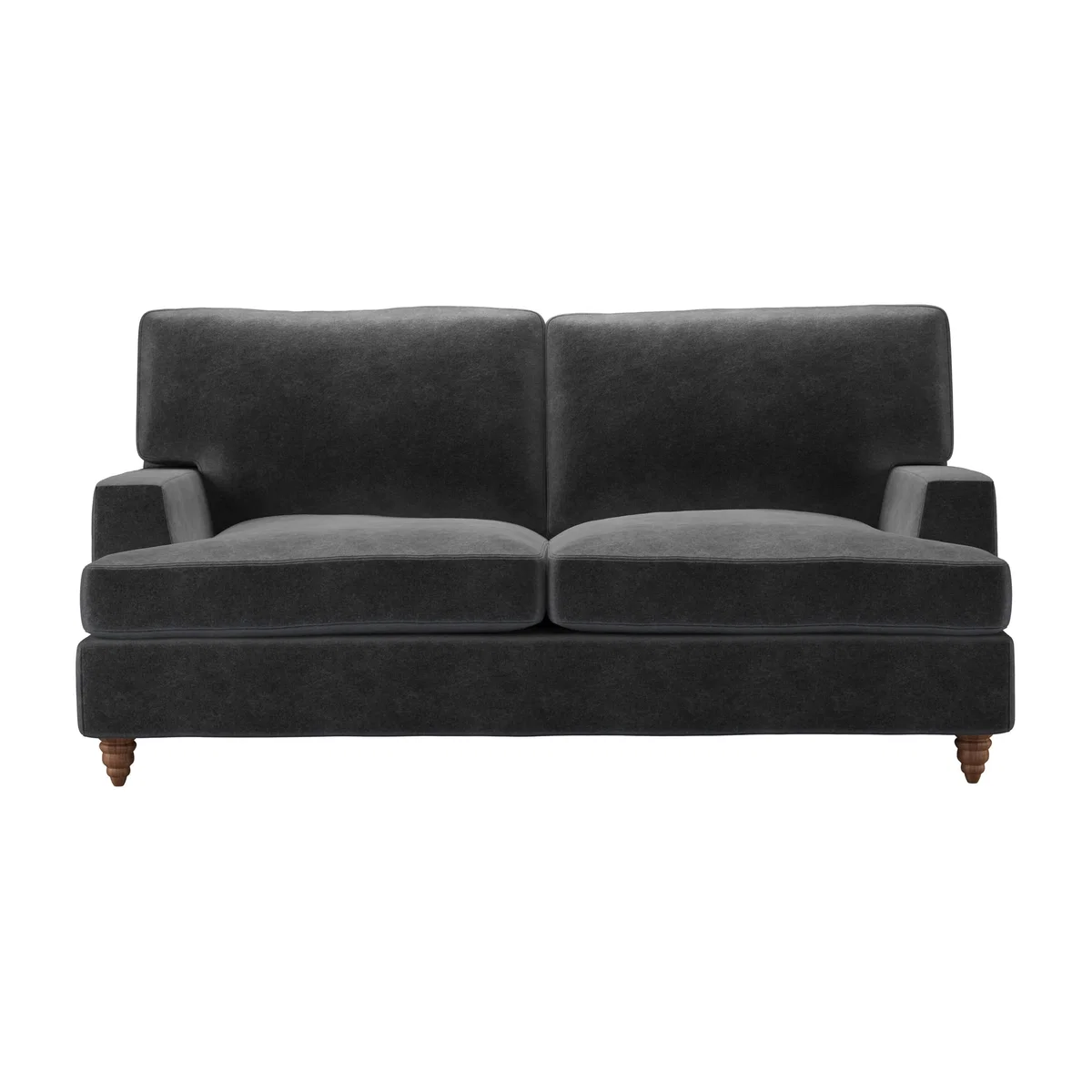 Perfectly Pristine Isla 2 Seat Sofabed in Armour Smart Velvet - sofa.com