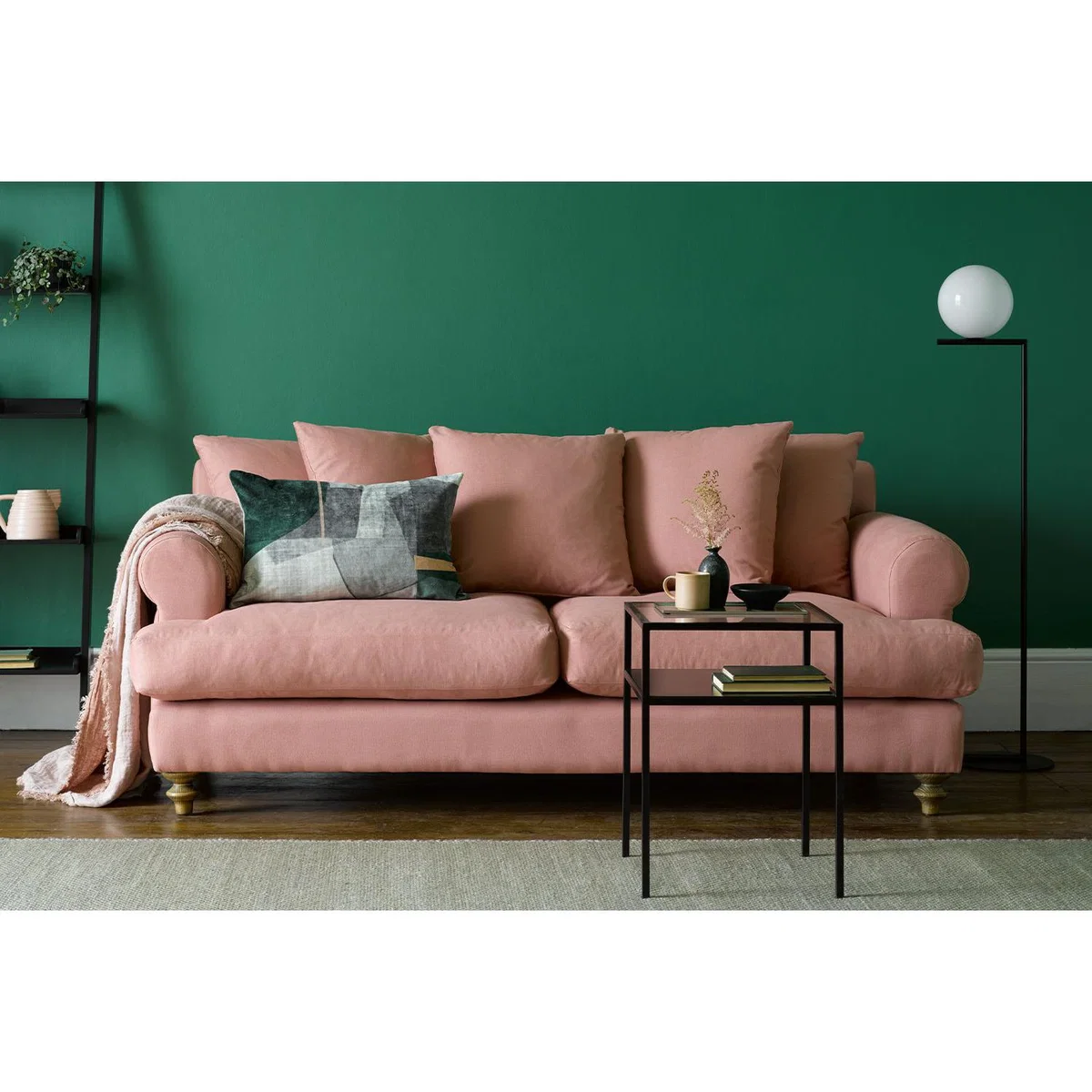 Teddy 2.5 Seat Sofa Bed in Squirrel Cotton Matt Velvet - sofa.com – image 3
