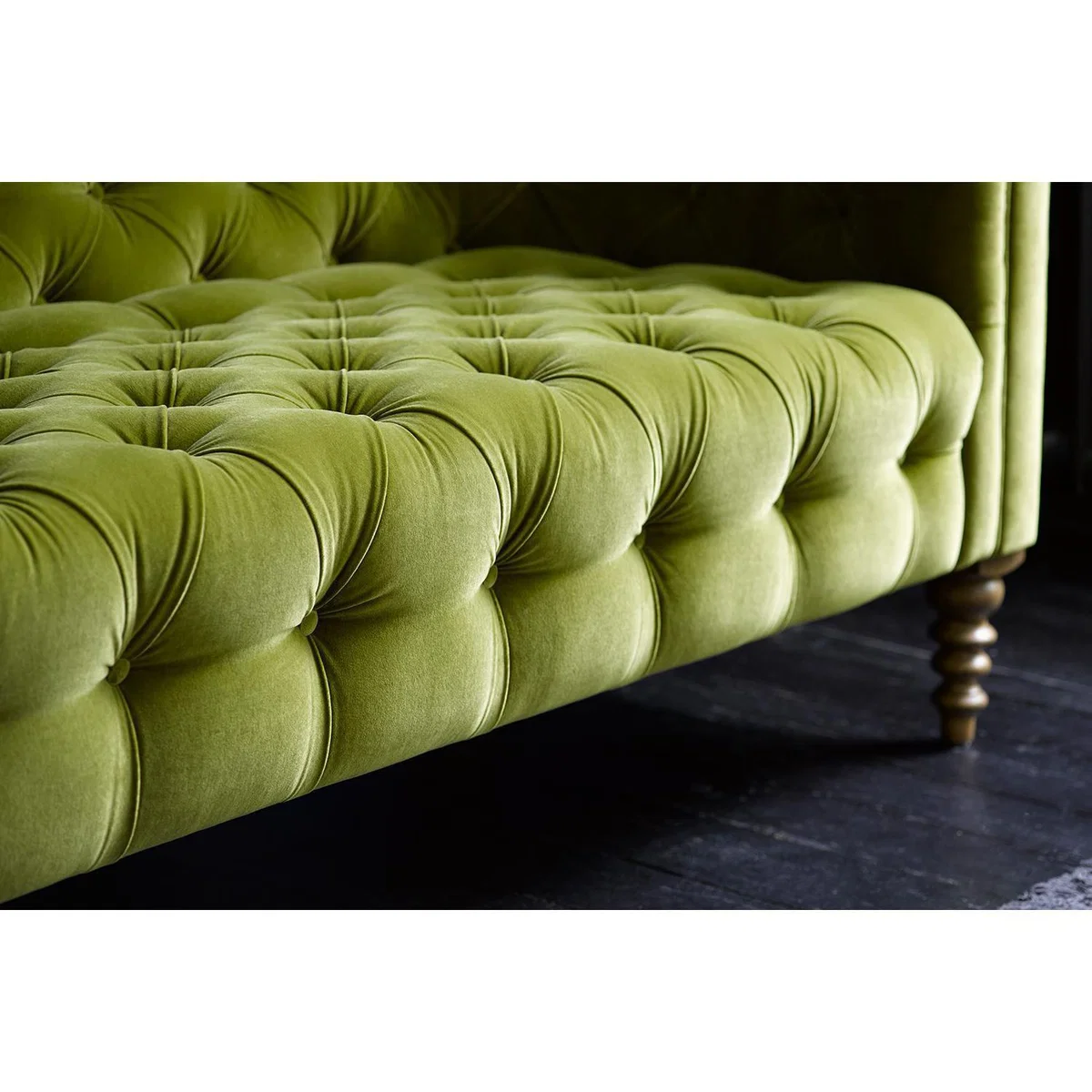Oscar Button Seat 2.5 Seat Sofa in Blickling Norfolk Cotton - sofa.com – image 6