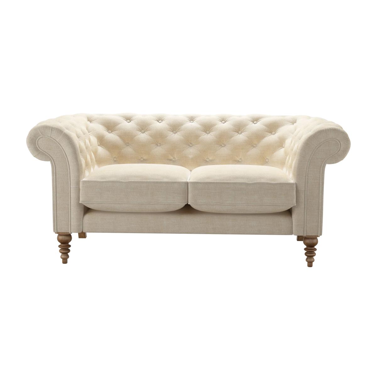 Oscar 2 Seat Sofa in Chantilly Aquaclean Clever Chenille – image 1