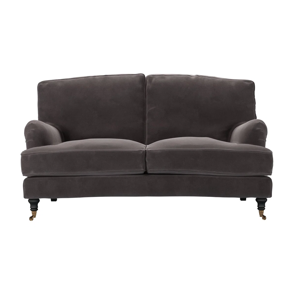 Bluebell 2 Seat Sofa in Shale Aquaclean Clever Velvet – image 1