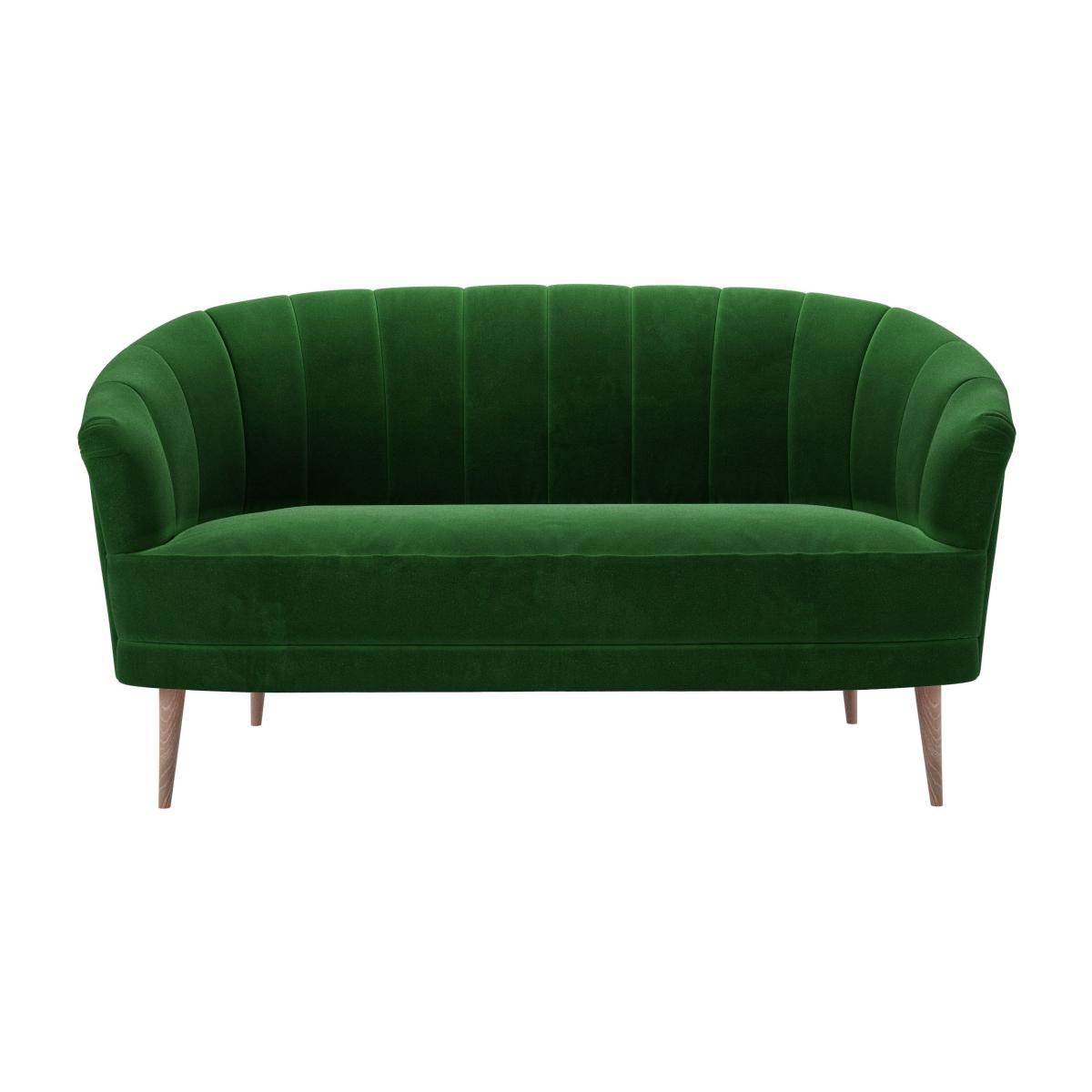 Harper 2 Seat Sofa in Putting Green Aquaclean Clever Velvet – image 1