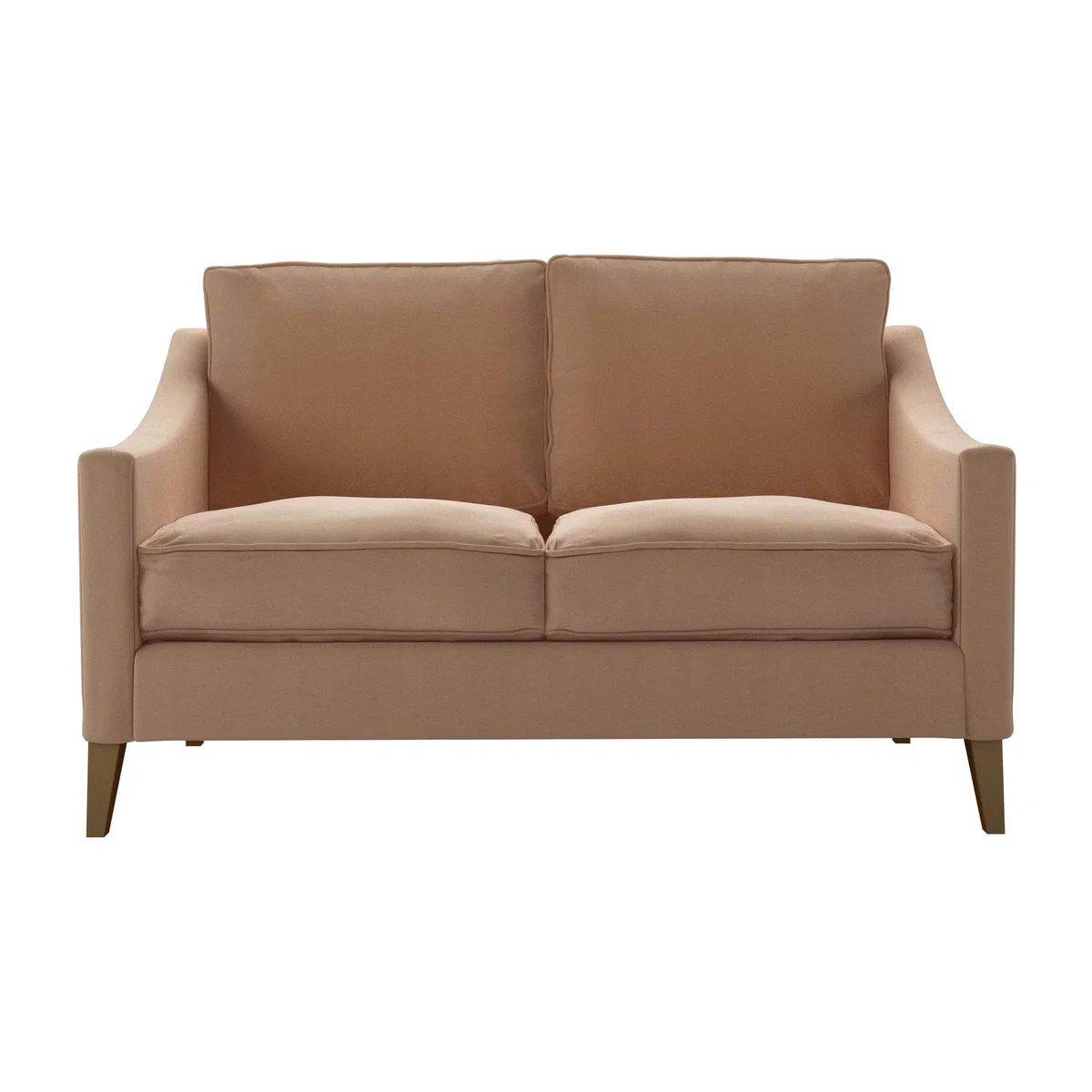 Iggy 2 Seat Sofa (breaks down) in Rosewater Organic Smart Cotton – image 1