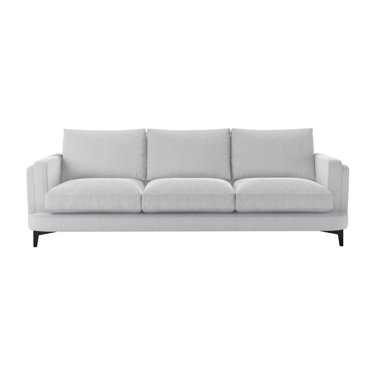 Boston Squared Arm 2 Seat Sofa in Vine Leaf Organic Smart Cotton