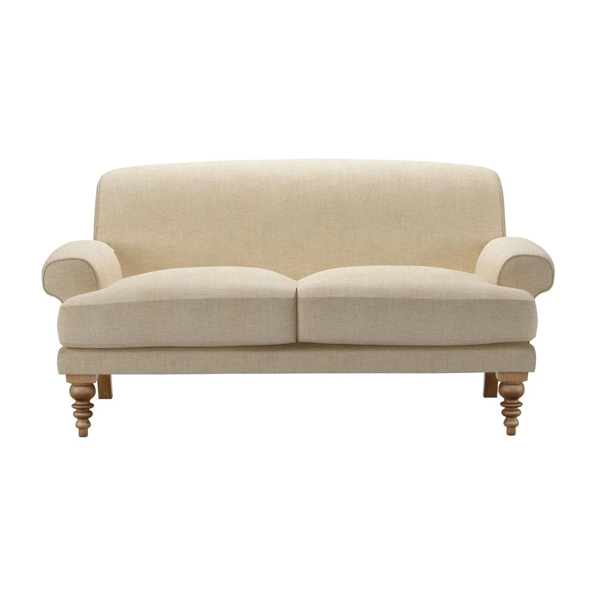Saturday 2 Seat Sofa (breaks down) in Shearling Hygge Chunky Weave – image 1