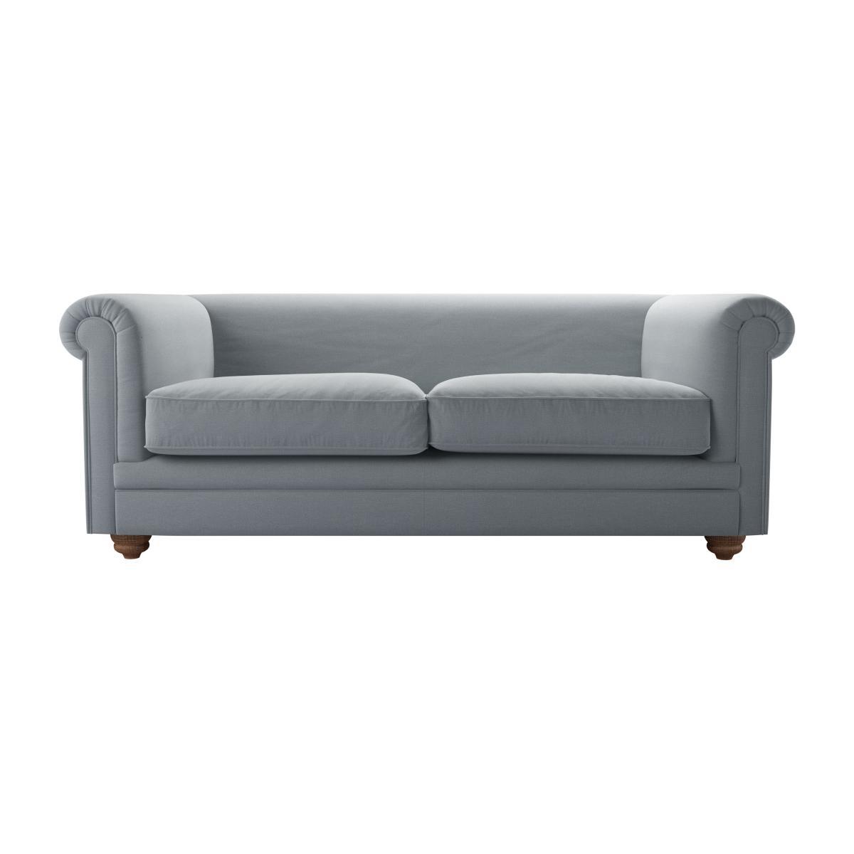 Patrick Unbuttoned 2.5 Seat Sofa in Sealion Smart Cotton - sofa.com – image 1