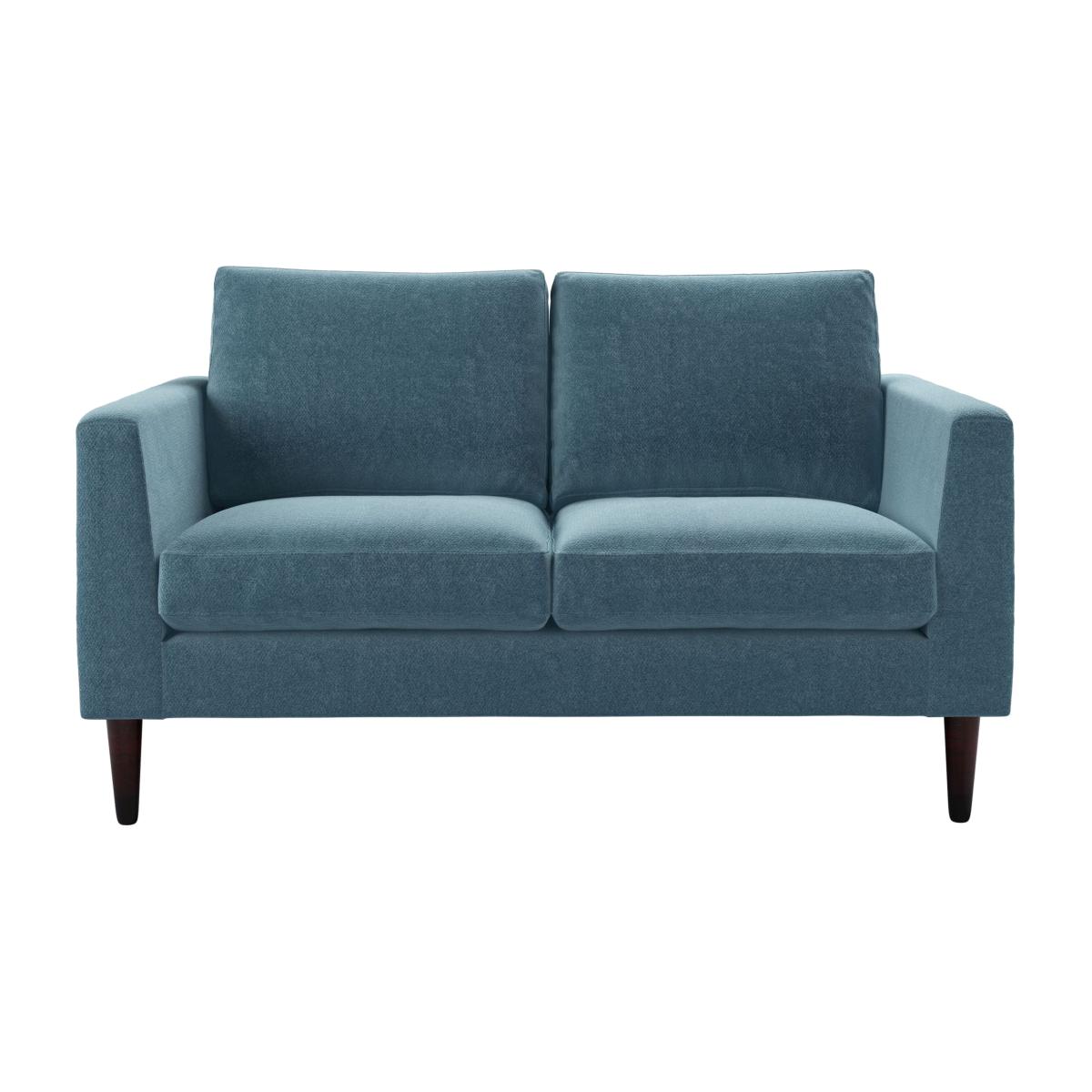 Jude 2 Seat Sofa in Blue Soft Textured – image 1