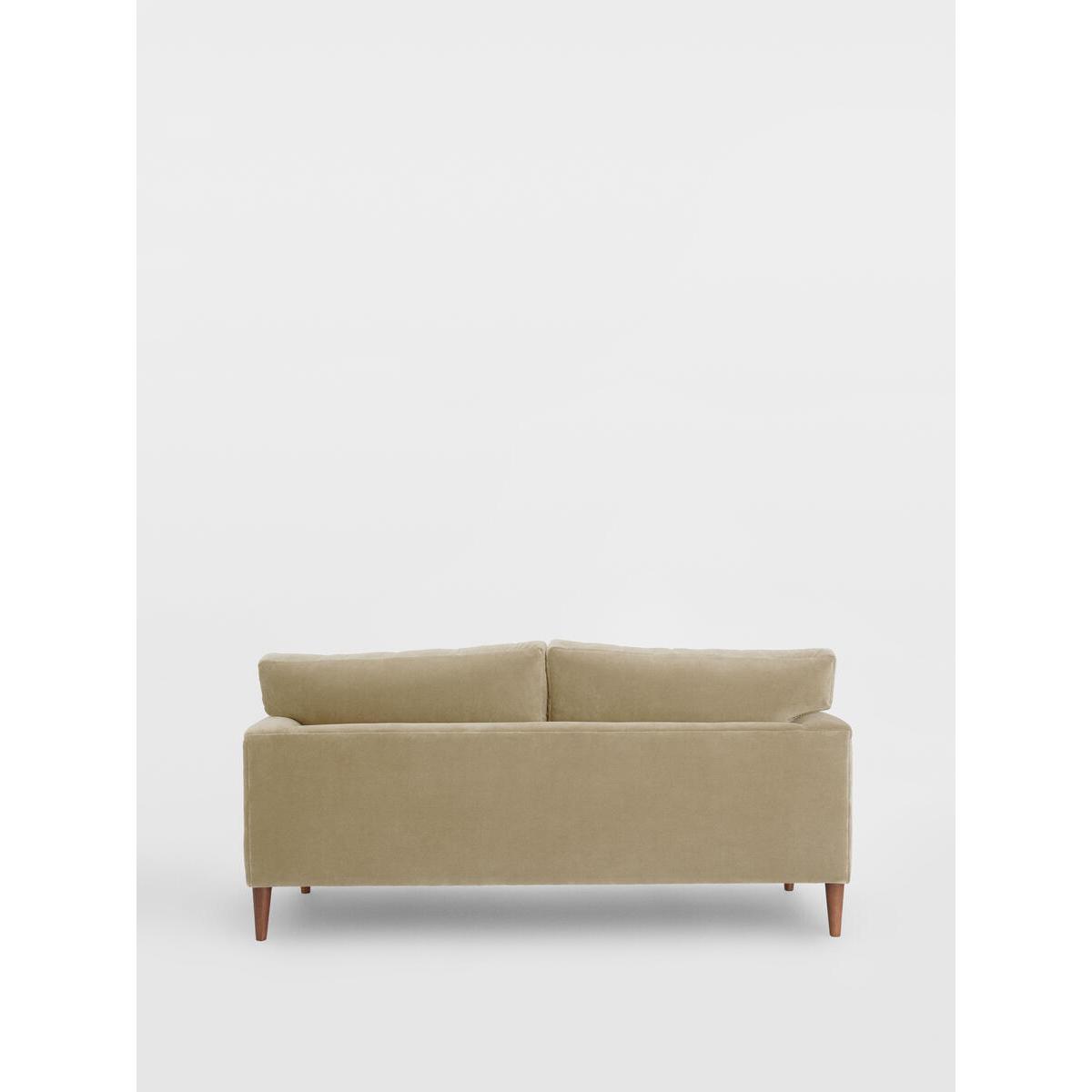 Reya Sofa 2 Seater Velvet, Cream – image 4