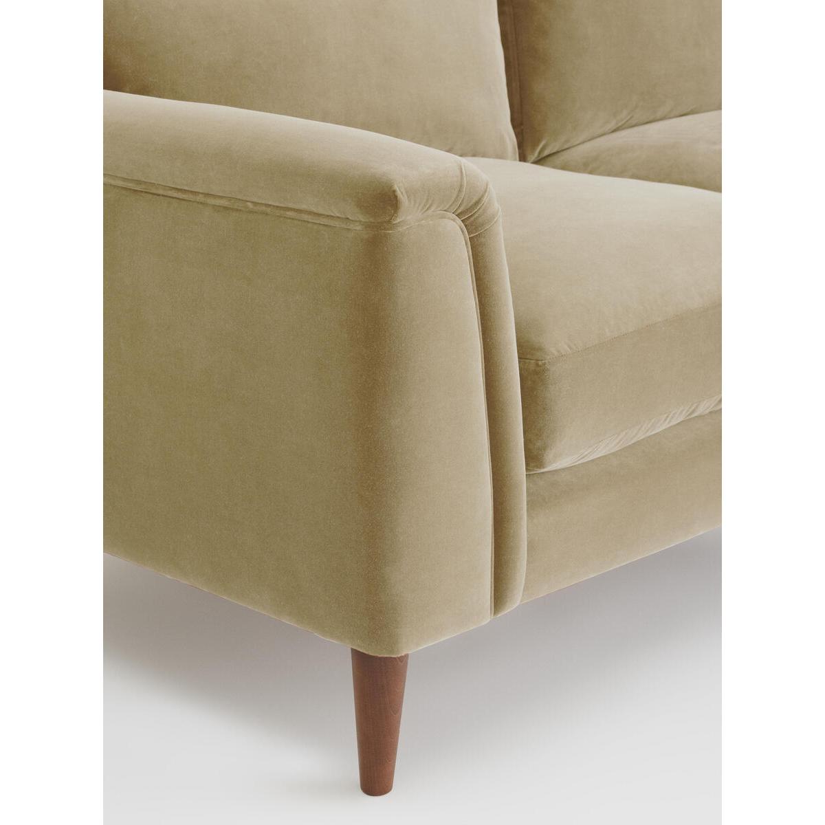 Reya Sofa 2 Seater Velvet, Cream – image 6