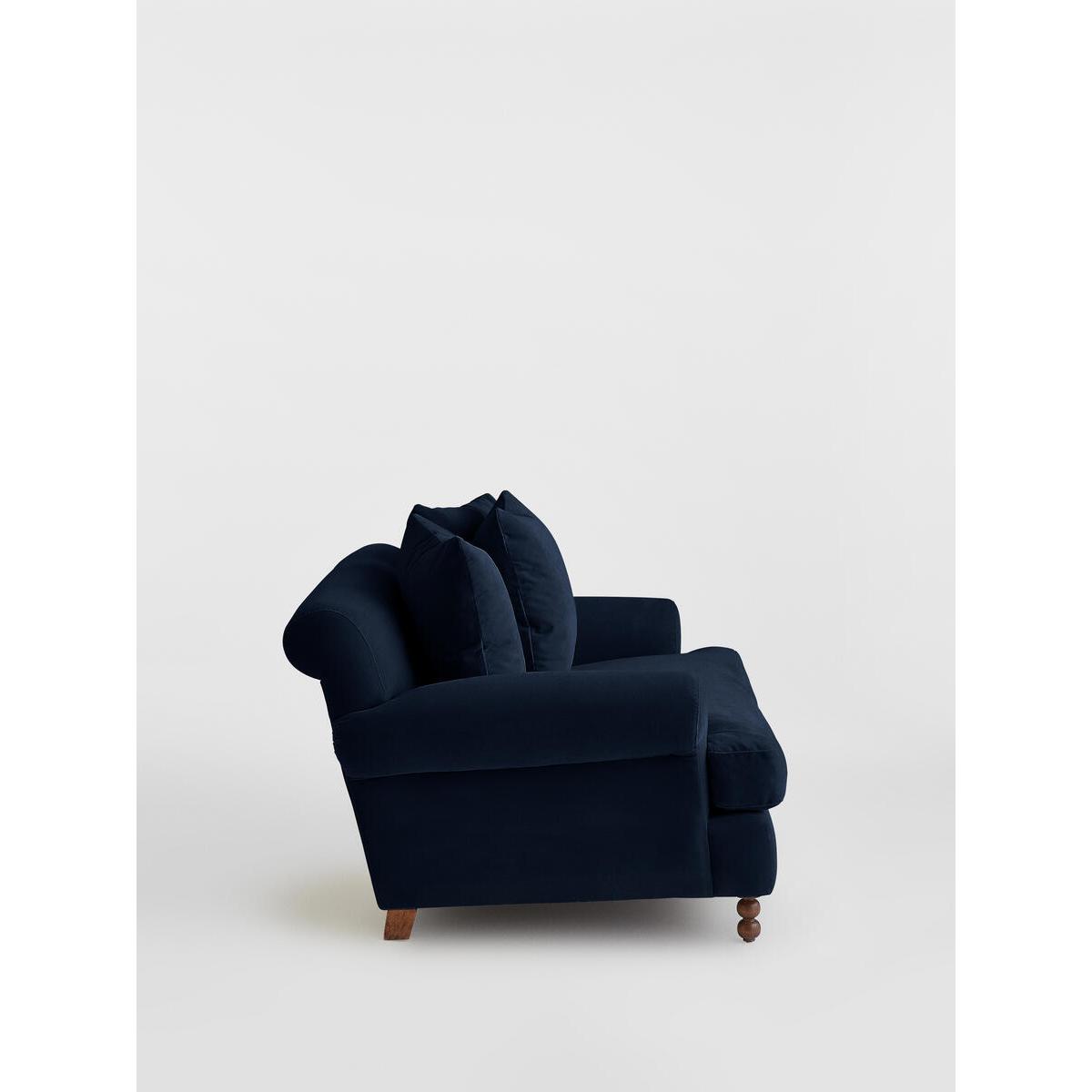 Audrey Loveseat, Velvet Navy – image 3