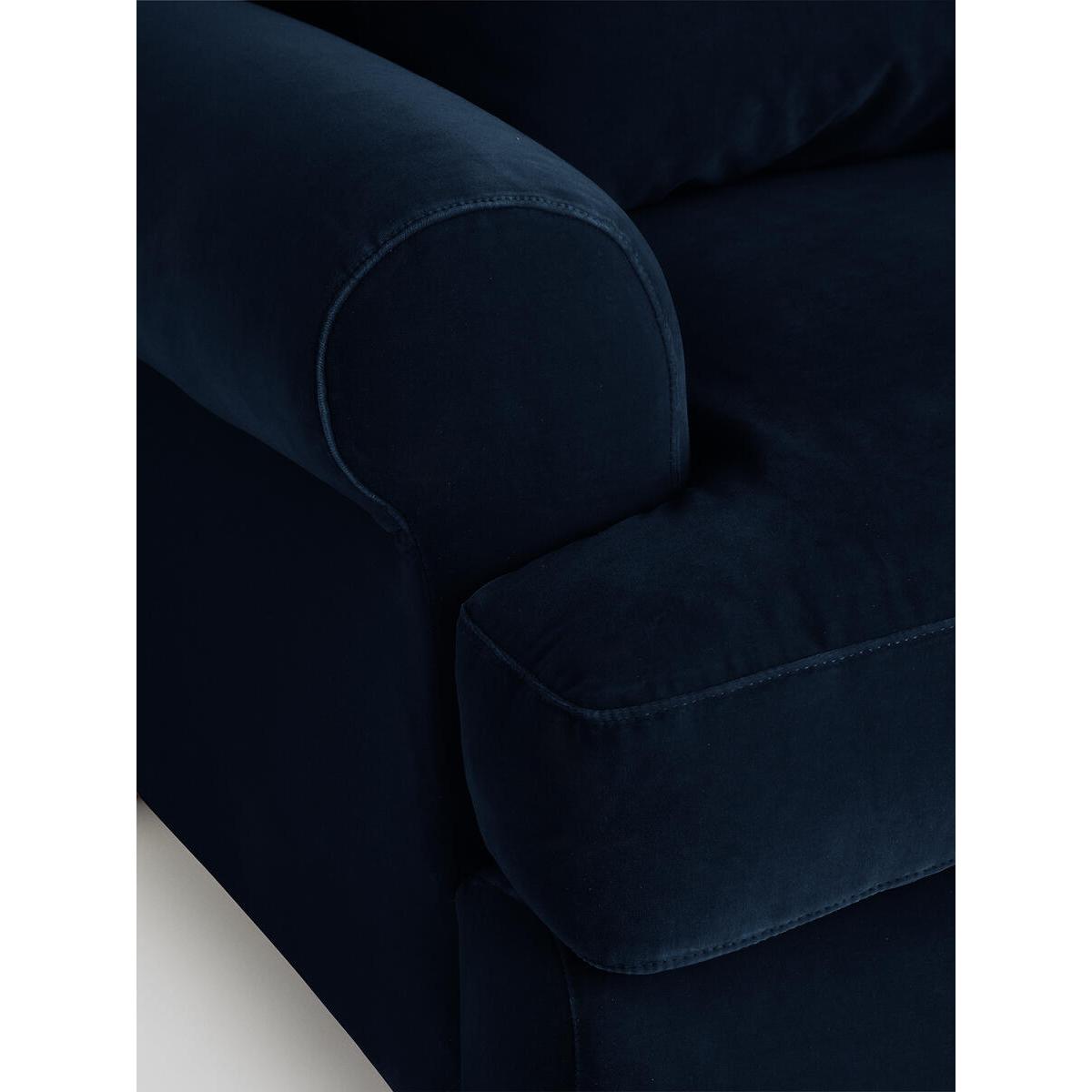 Audrey Loveseat, Velvet Navy – image 6